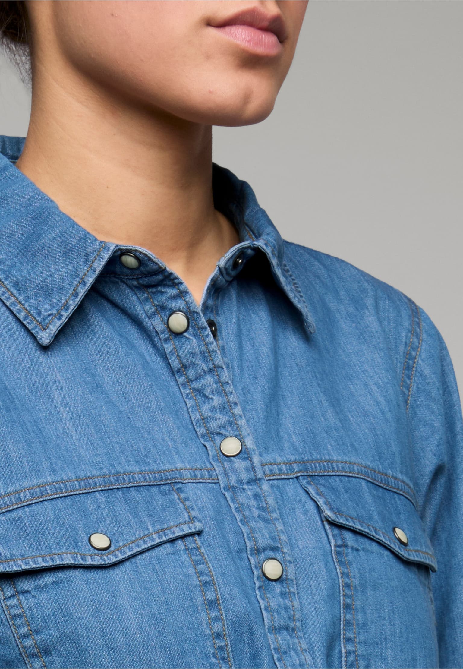 Noisy May NMHELSA L/S TIE SHIRT MG002LB NOOS – Bild 3