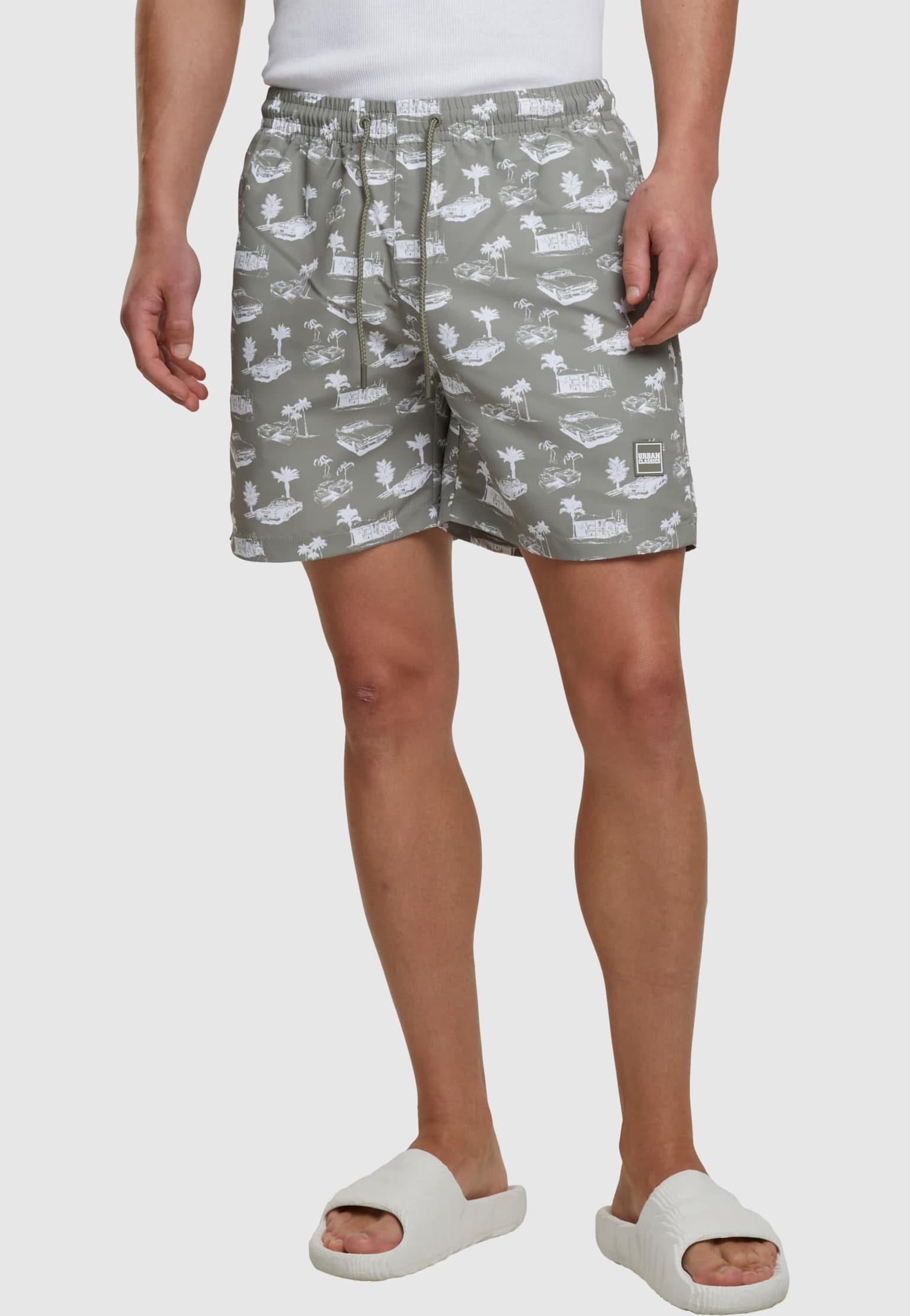 Urban Classics Pattern Swim Short