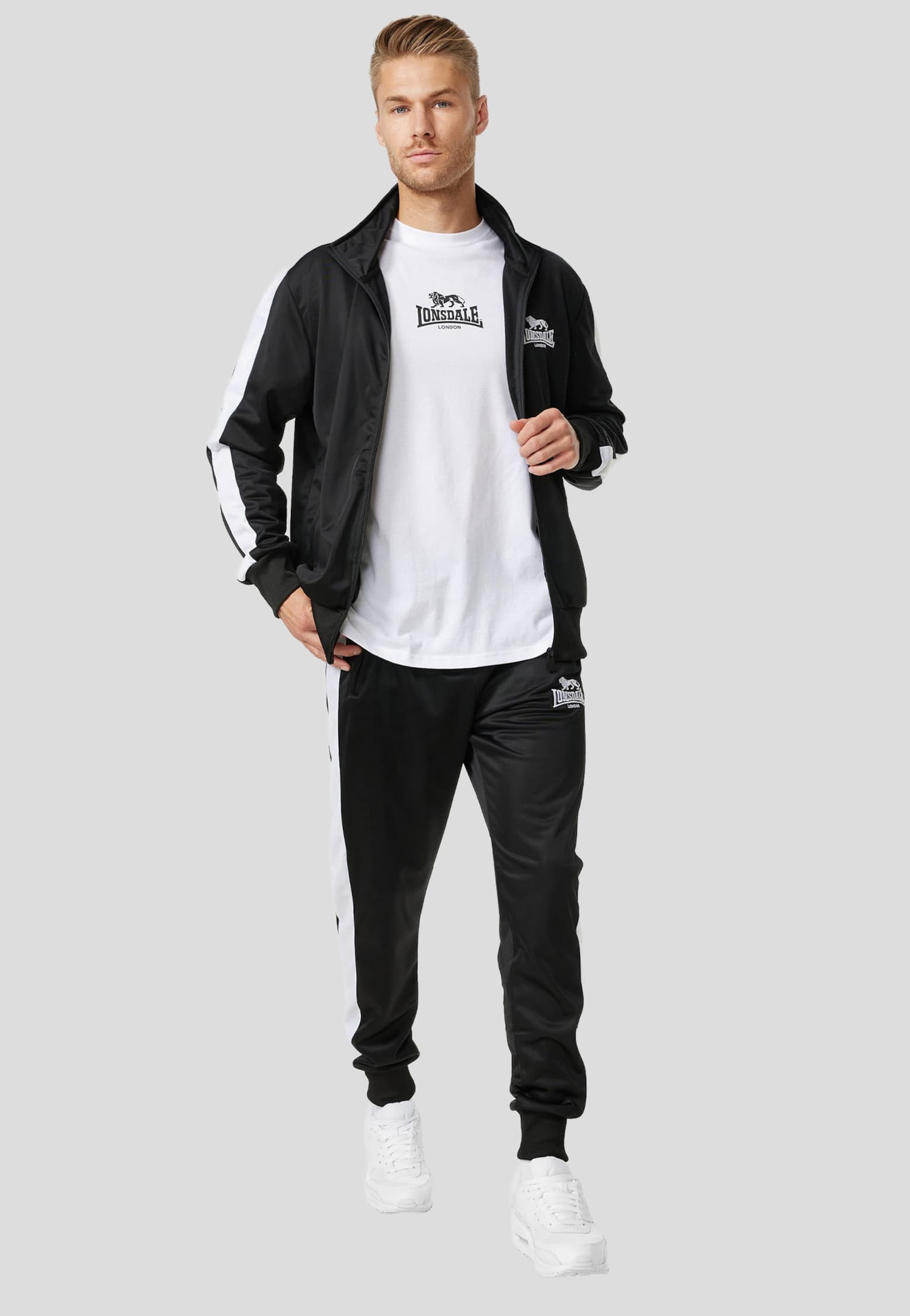 Lonsdale London Pember Jogginganzug – Bild 3