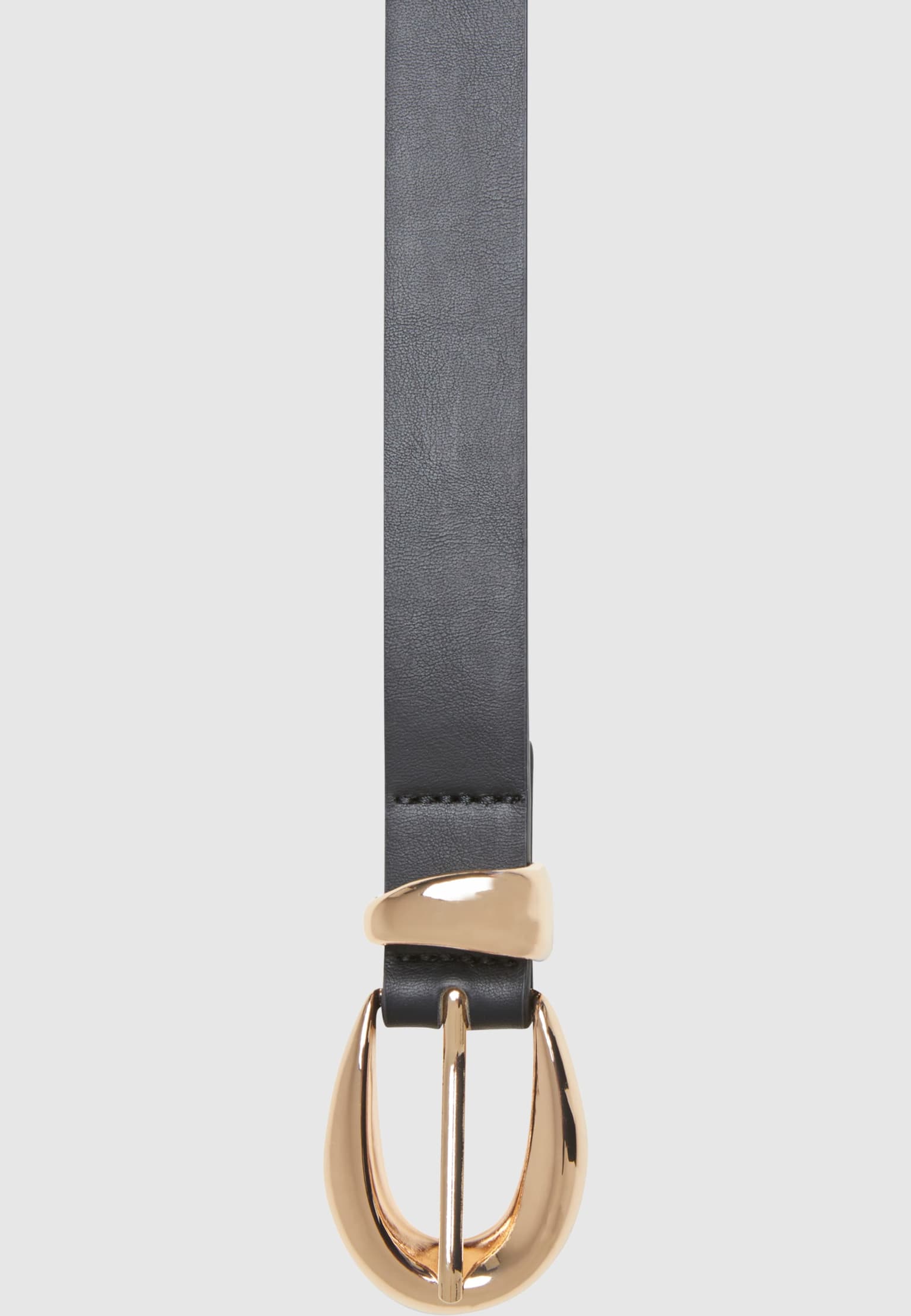 Urban Classics Chunky Buckle Loop Synthetic Leather Belt – Bild 2