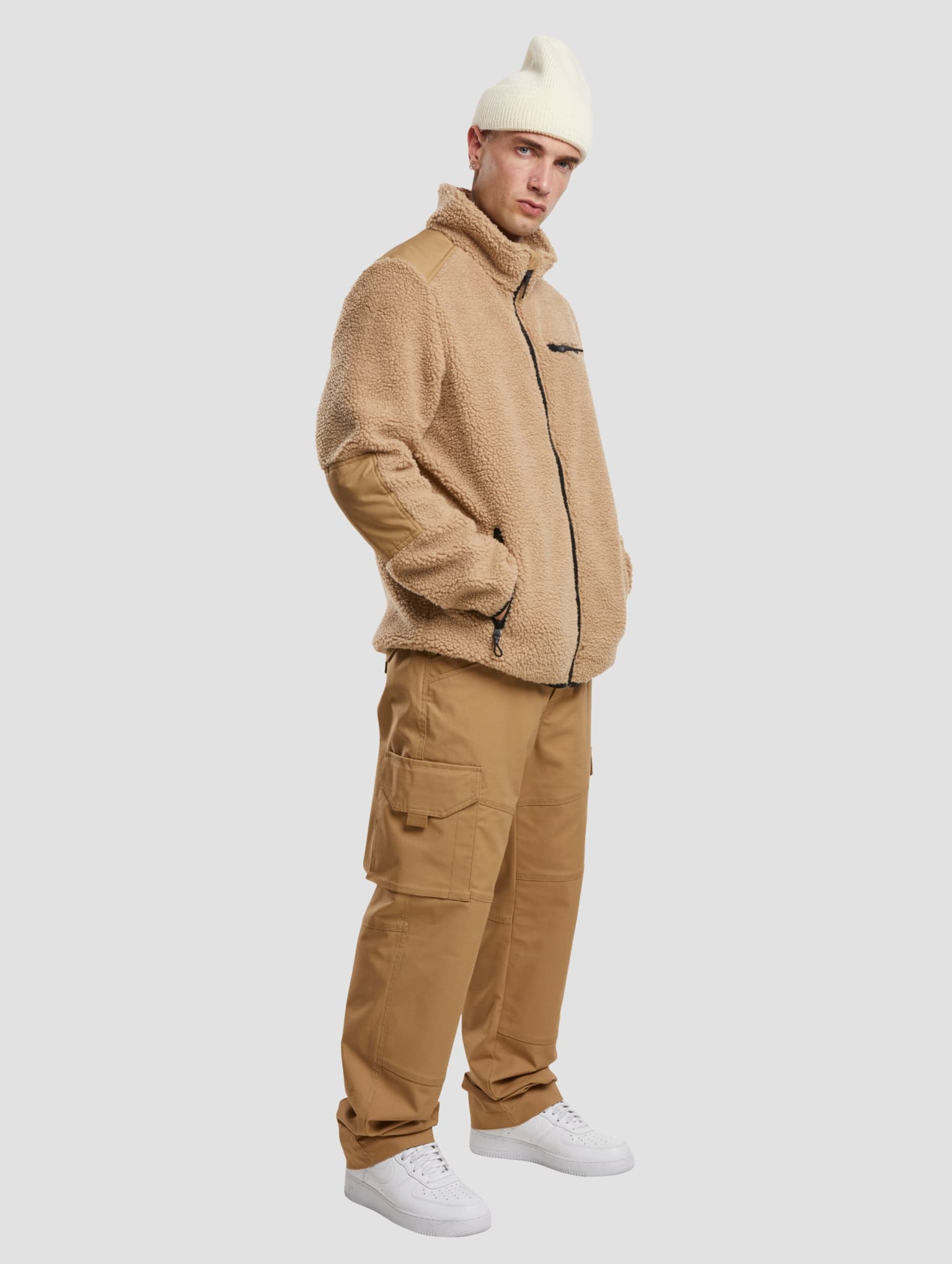 Brandit Ramble Teddyfleece Winterjacke – Bild 4