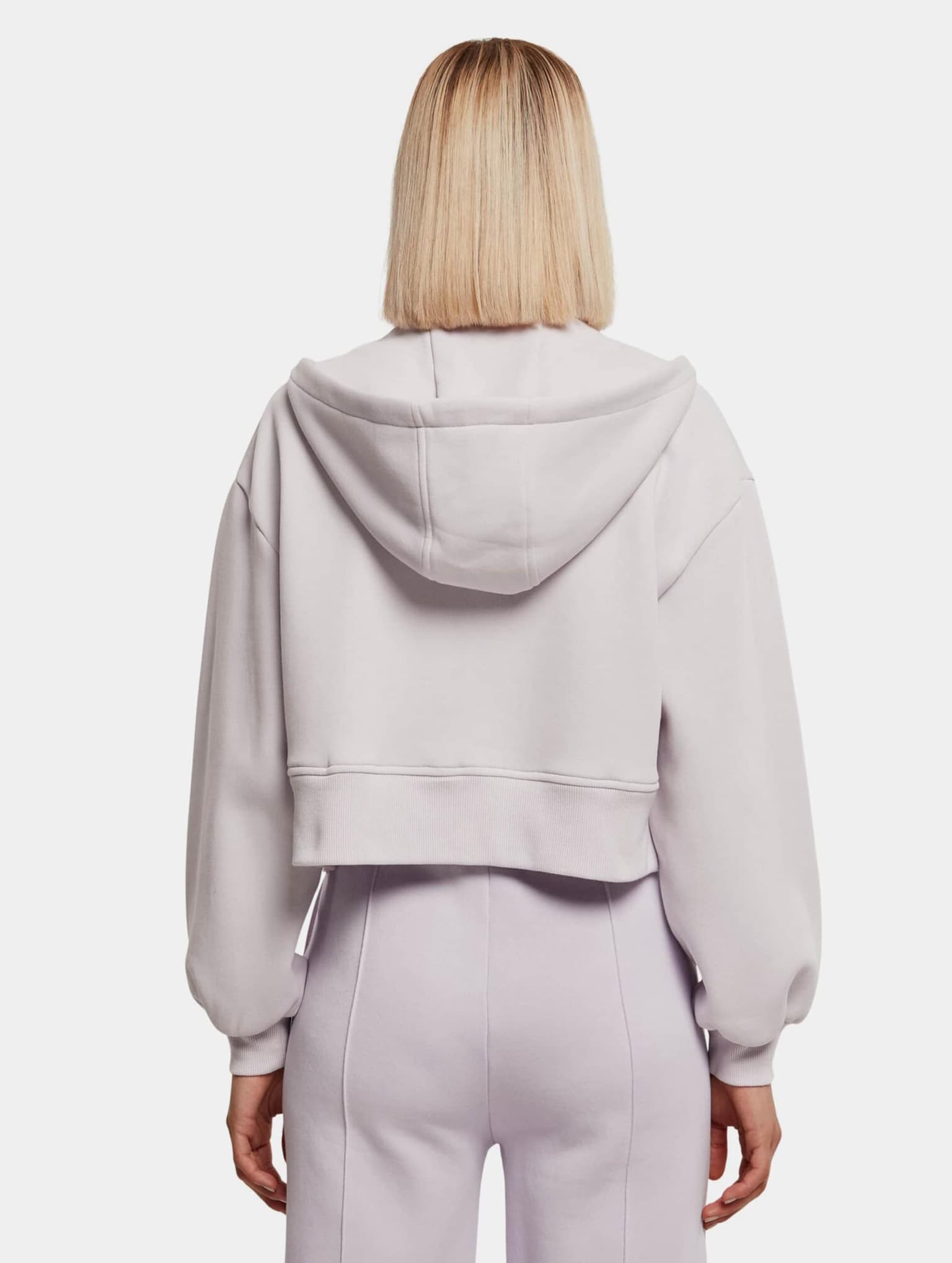 Urban Classics Ladies Short Oversized Zip Jacket – Bild 2