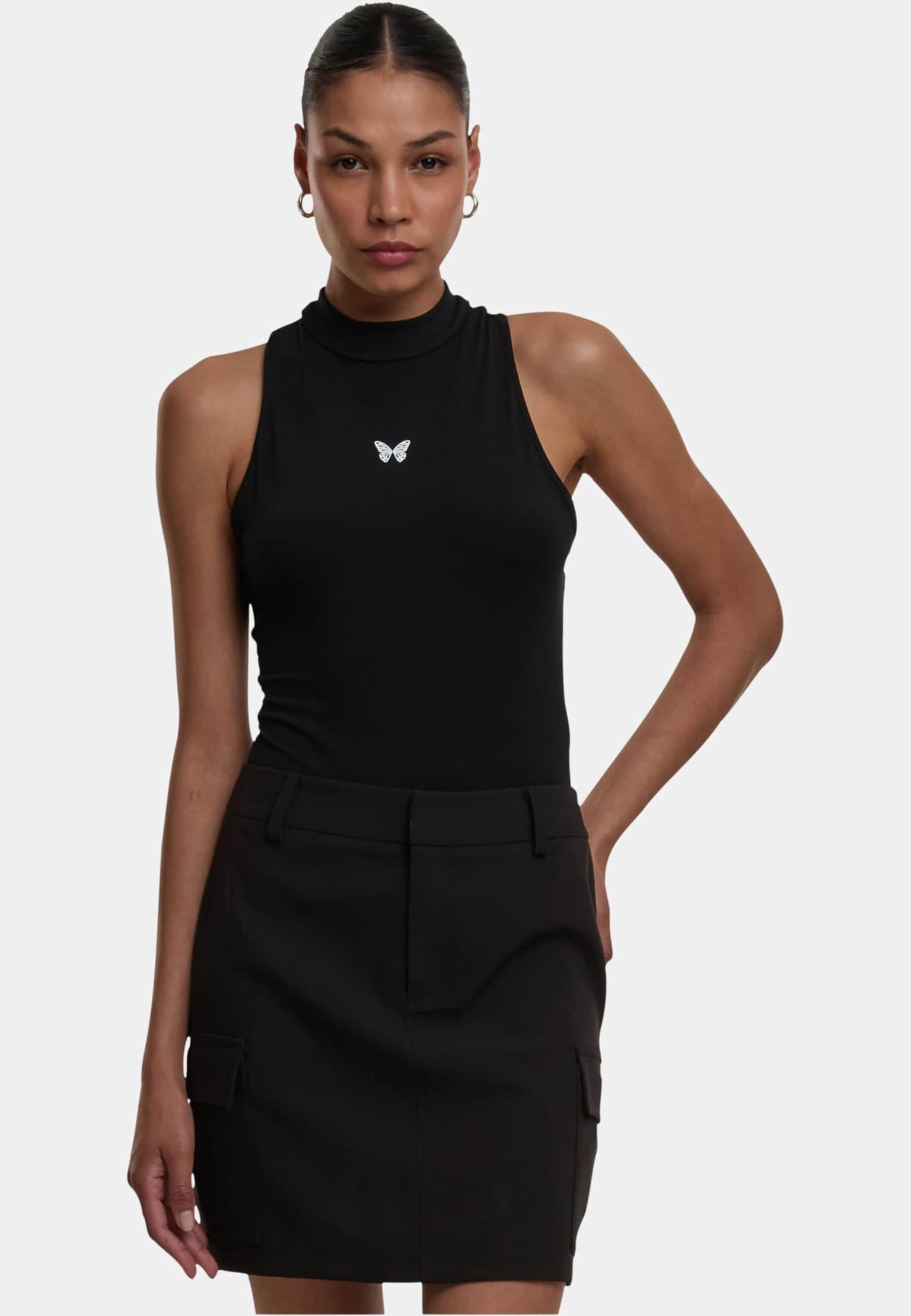Miss Tee Fly Away Ladies Sleeveless Turtleneck Body