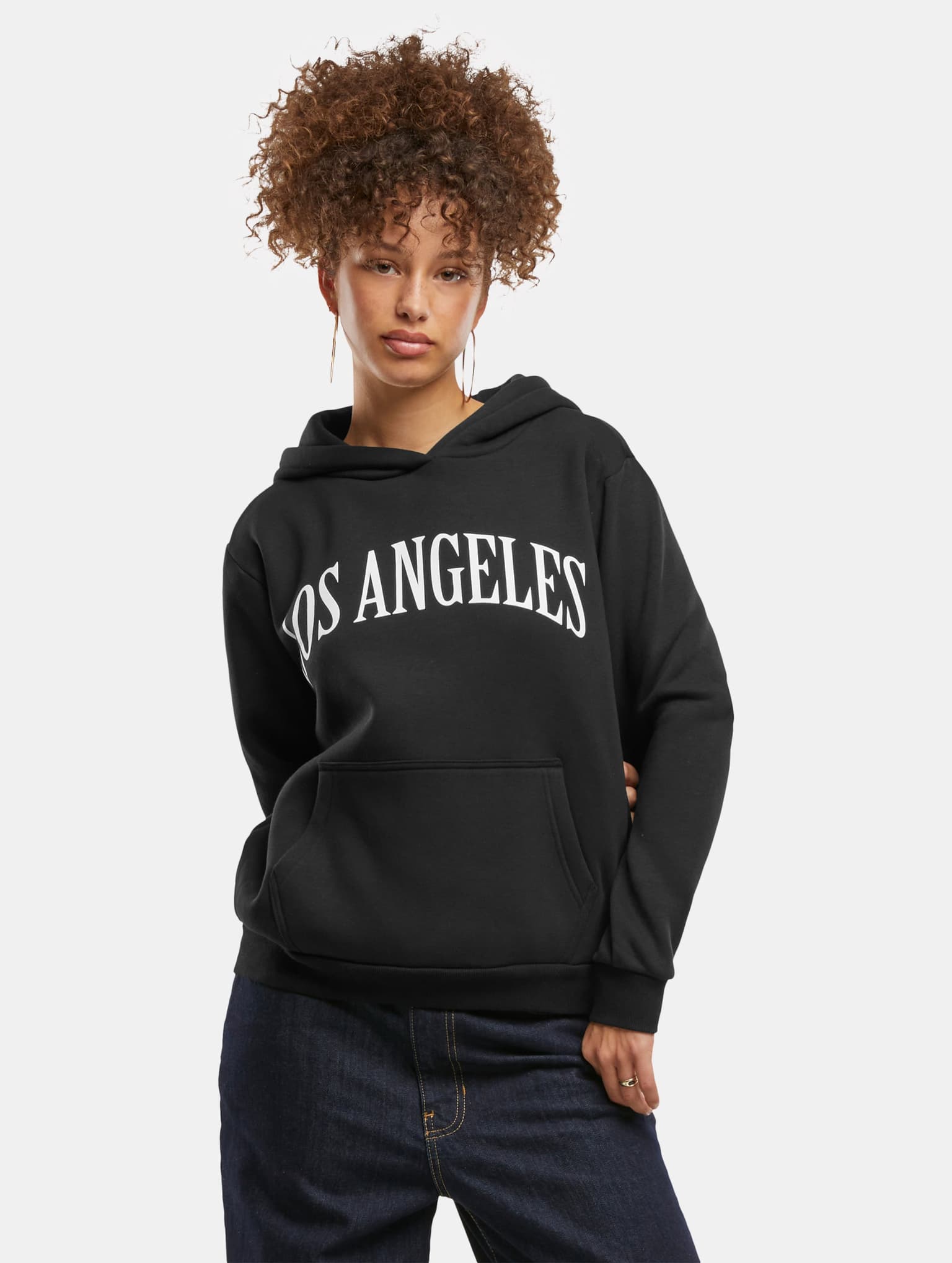 Miss Tee Los Angeles Ladies Fluffy Hoody
