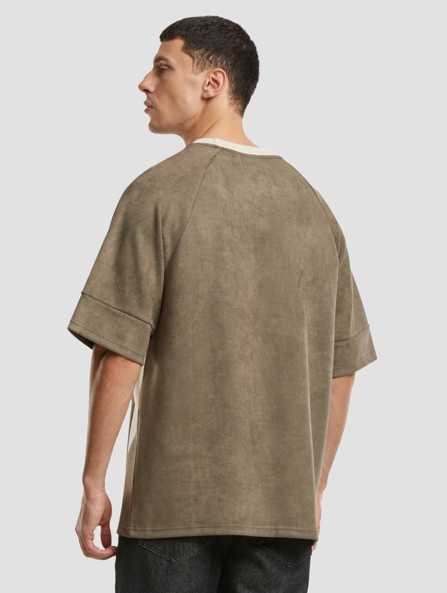 Another Cotton Lab Oversize Raglan Velour Jersey – Bild 2