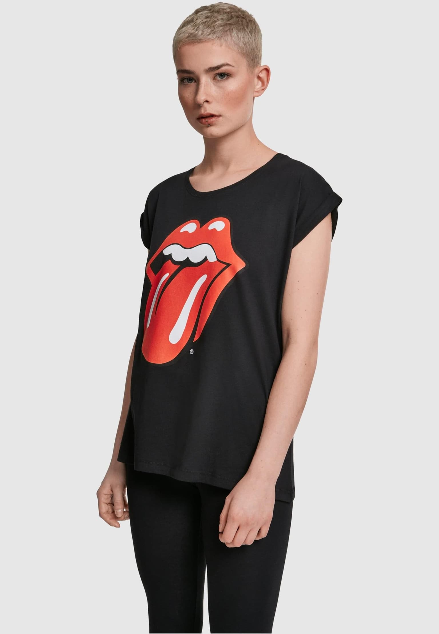 Merchcode Ladies Rolling Stones Tongue Tee