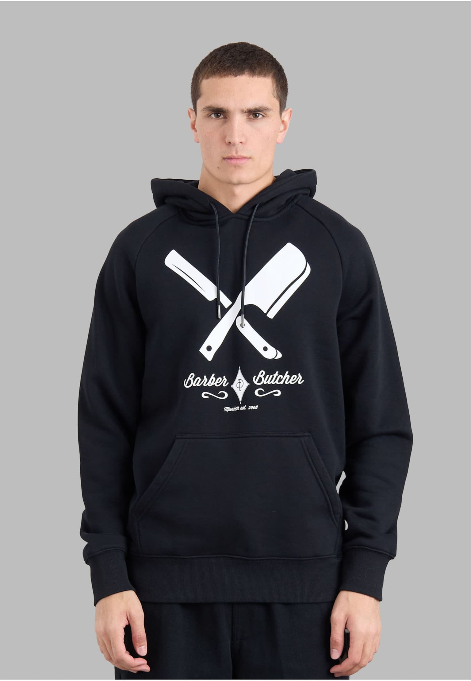 Distorted People Original Blades Raglan Hoodie
