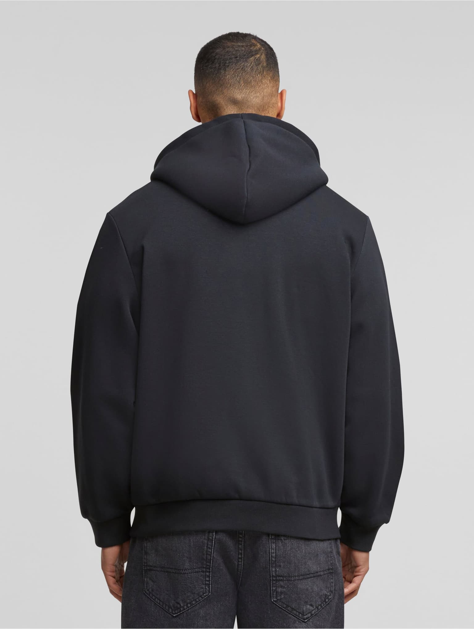 Urban Classics Fluffy Fleece Hoodjacket – Bild 2