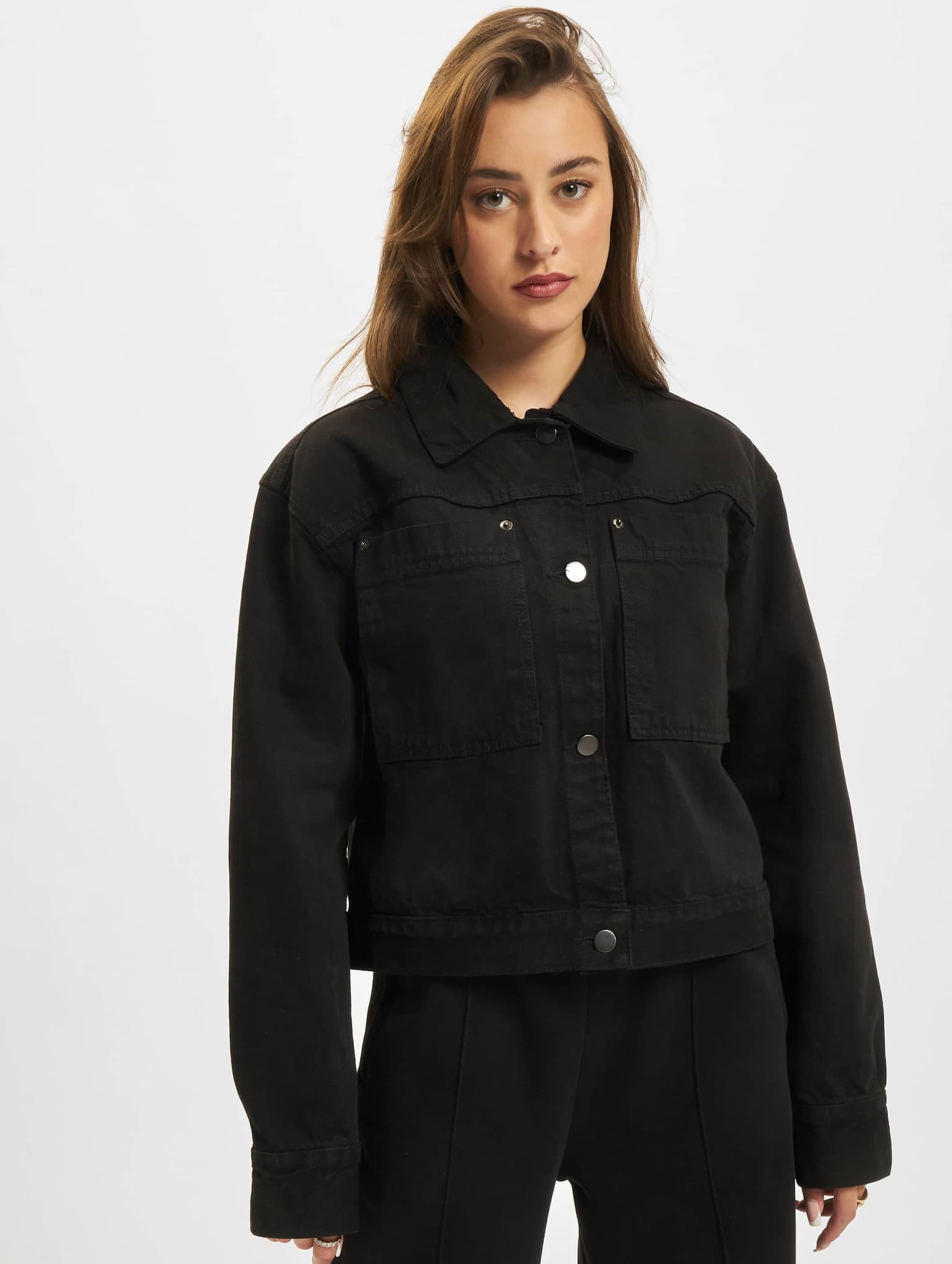 Urban Classics Ladies Short Boxy Worker Jacket – Bild 3