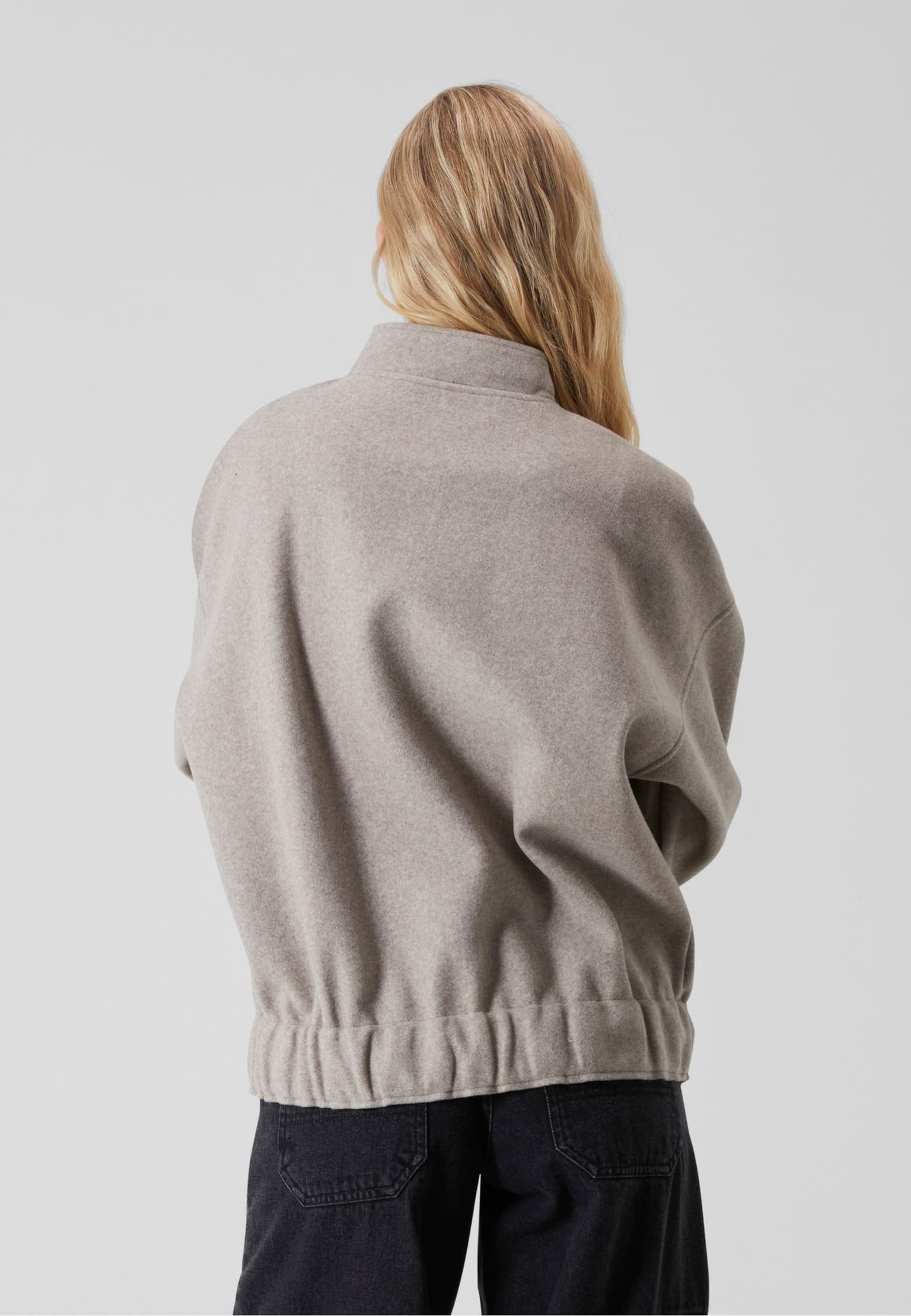 Noisy May NMHALSTON L/S BOMBER JACKET WVN – Bild 2