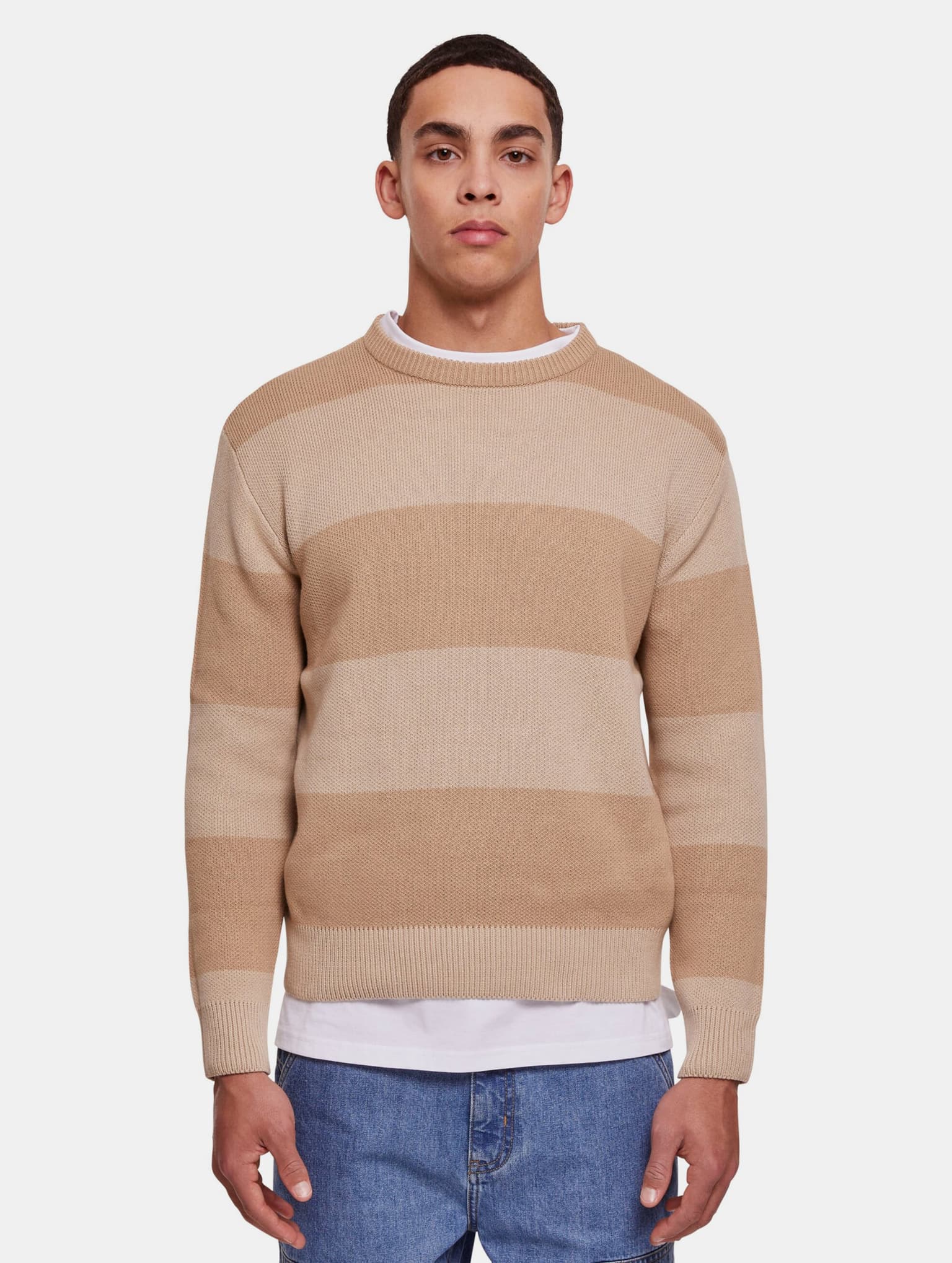Urban Classics Heavy Oversized Striped Sweatshirt – Bild 3