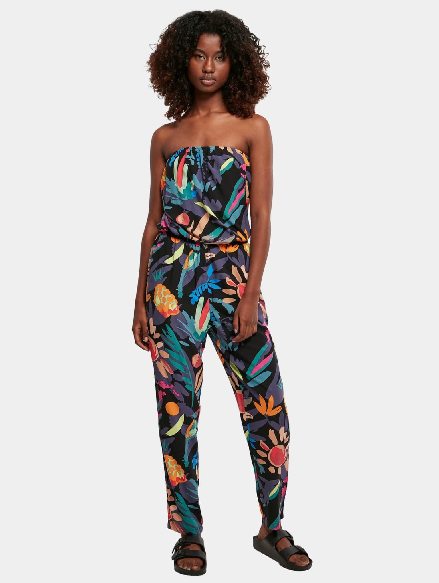 Urban Classics Ladies Viscose Bandeau Jumpsuit