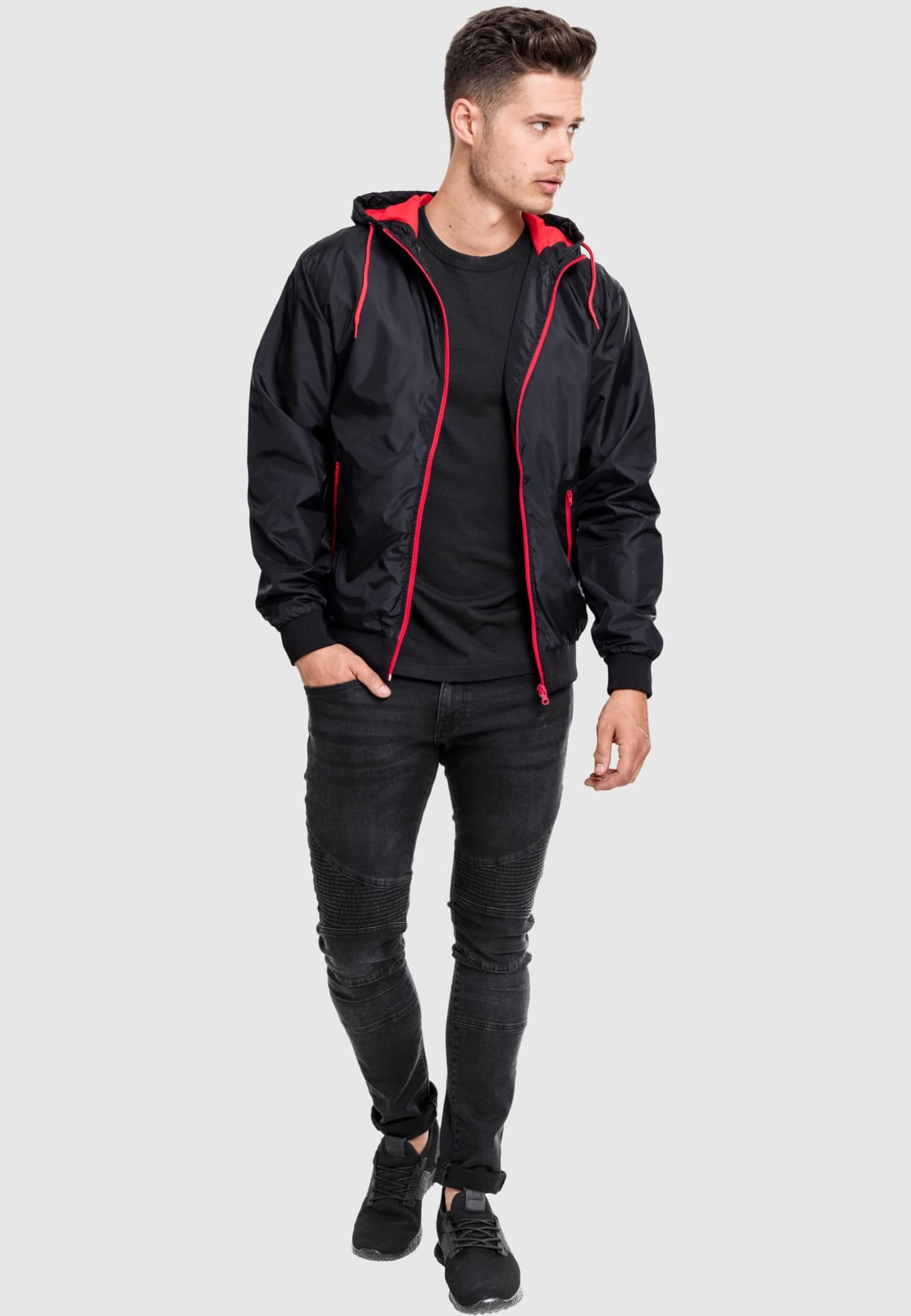 Urban Classics Contrast Windrunner – Bild 4