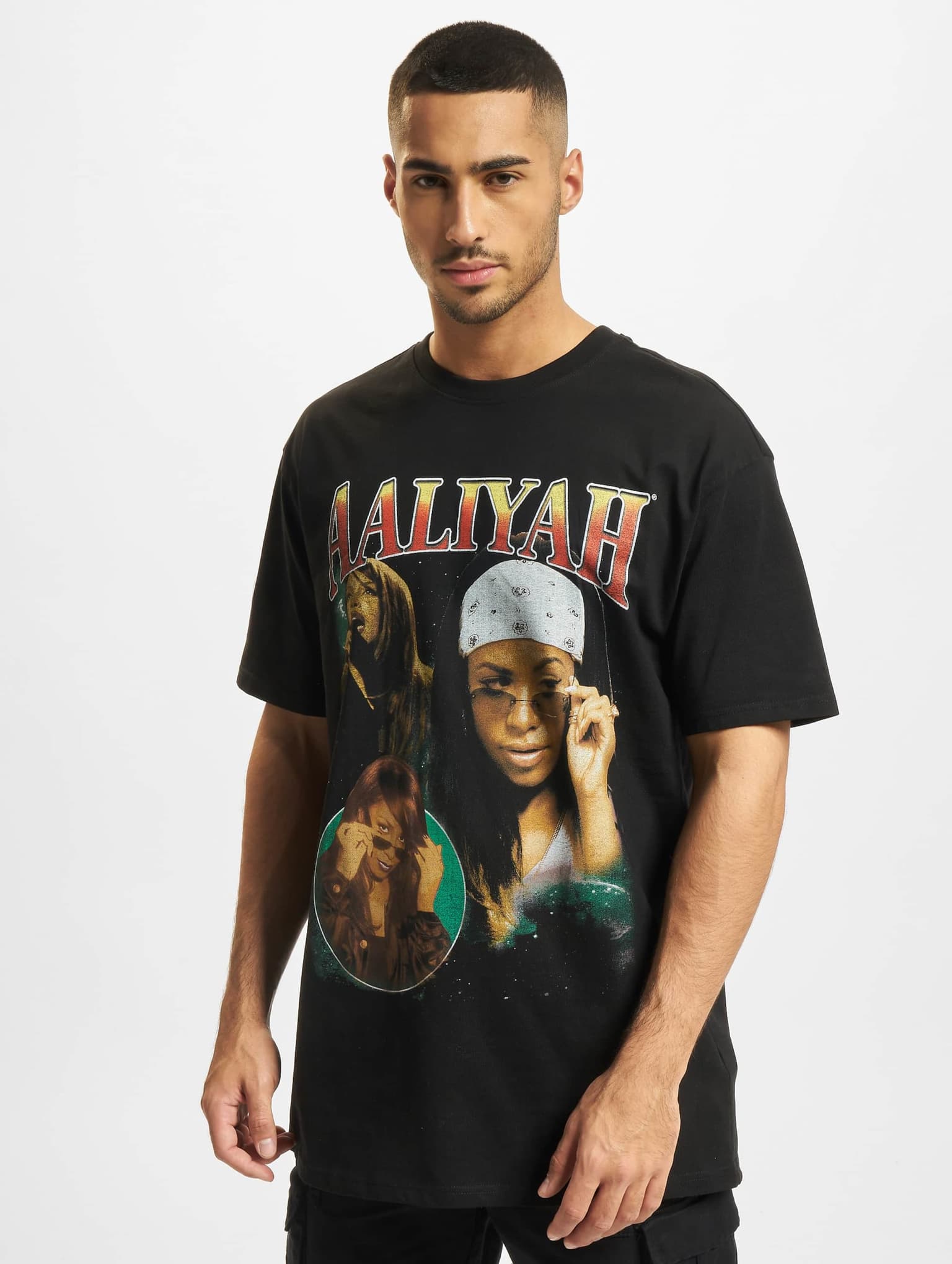 Merchcode Aaliyah Retro Oversize Tee – Bild 3