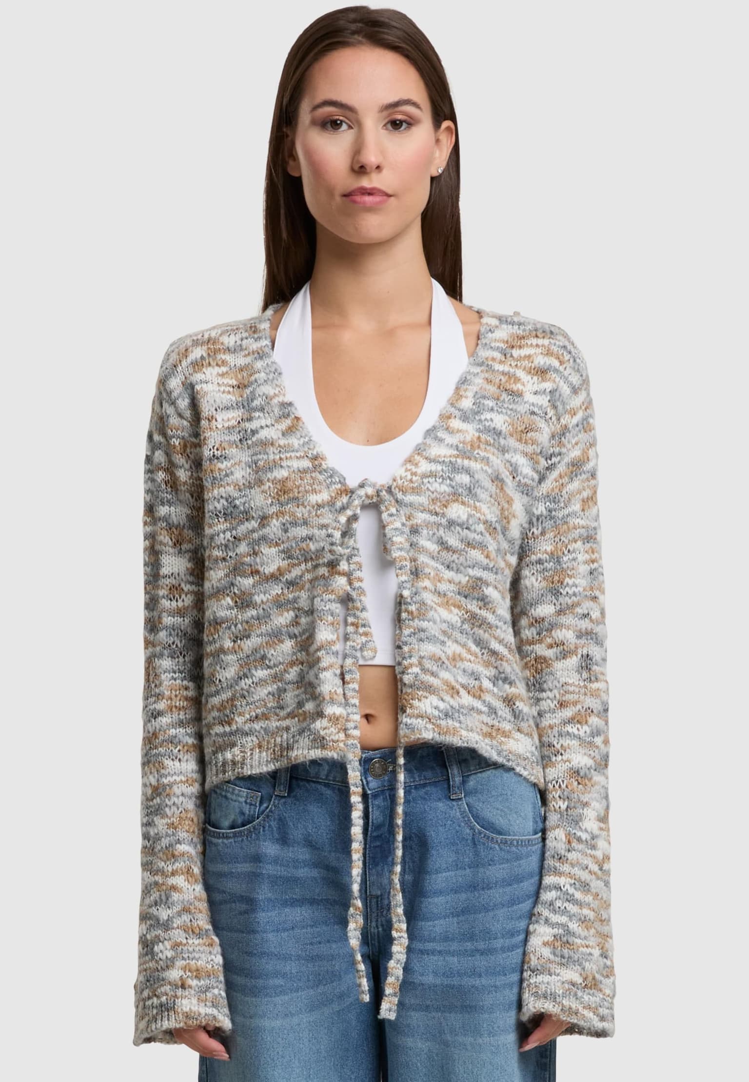 Noisy May NMFRID L/S BELL SLEEVE KNIT CARDIGAN – Bild 3