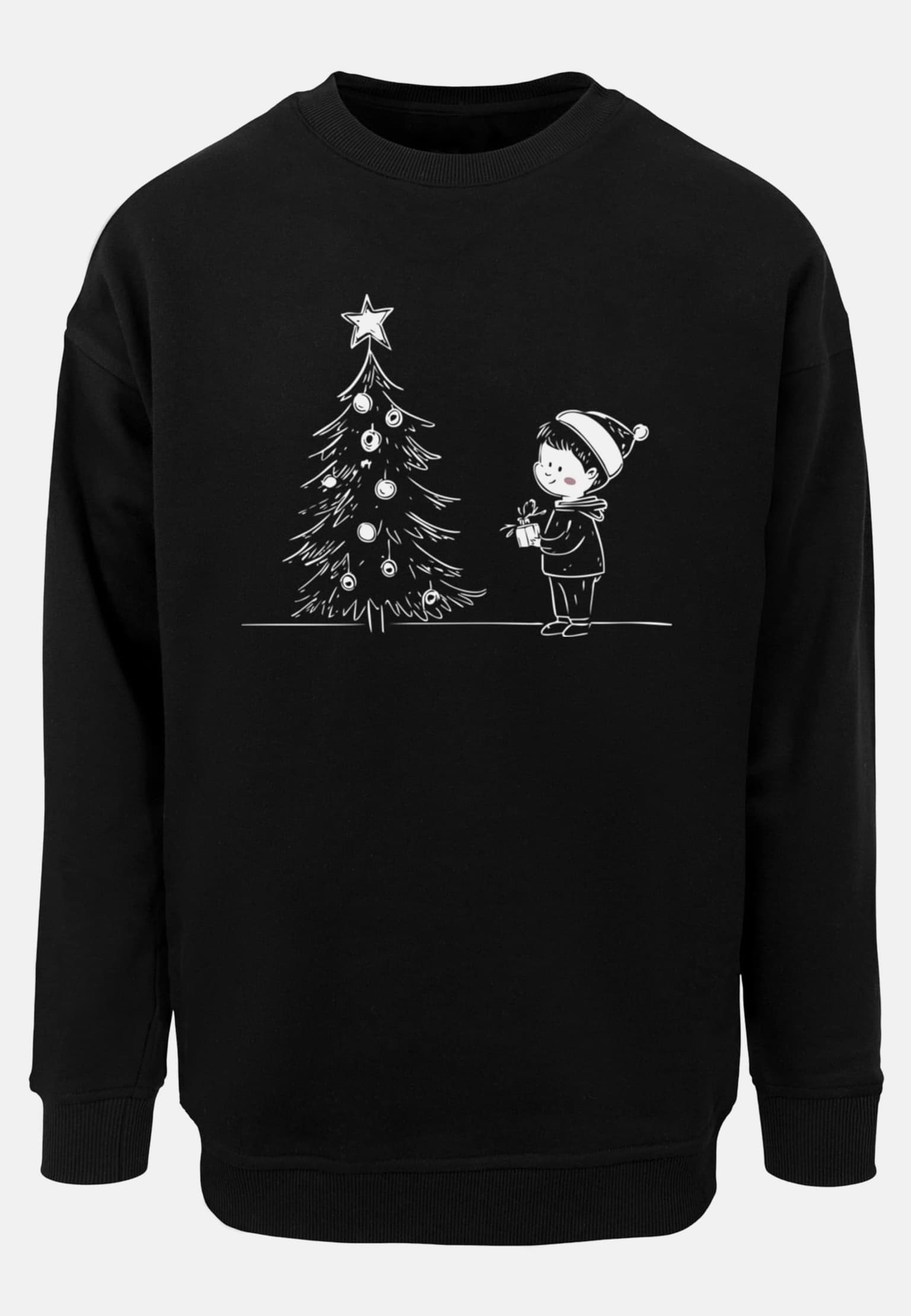 Merchcode Christmas Cute Kid Crewneck – Bild 3