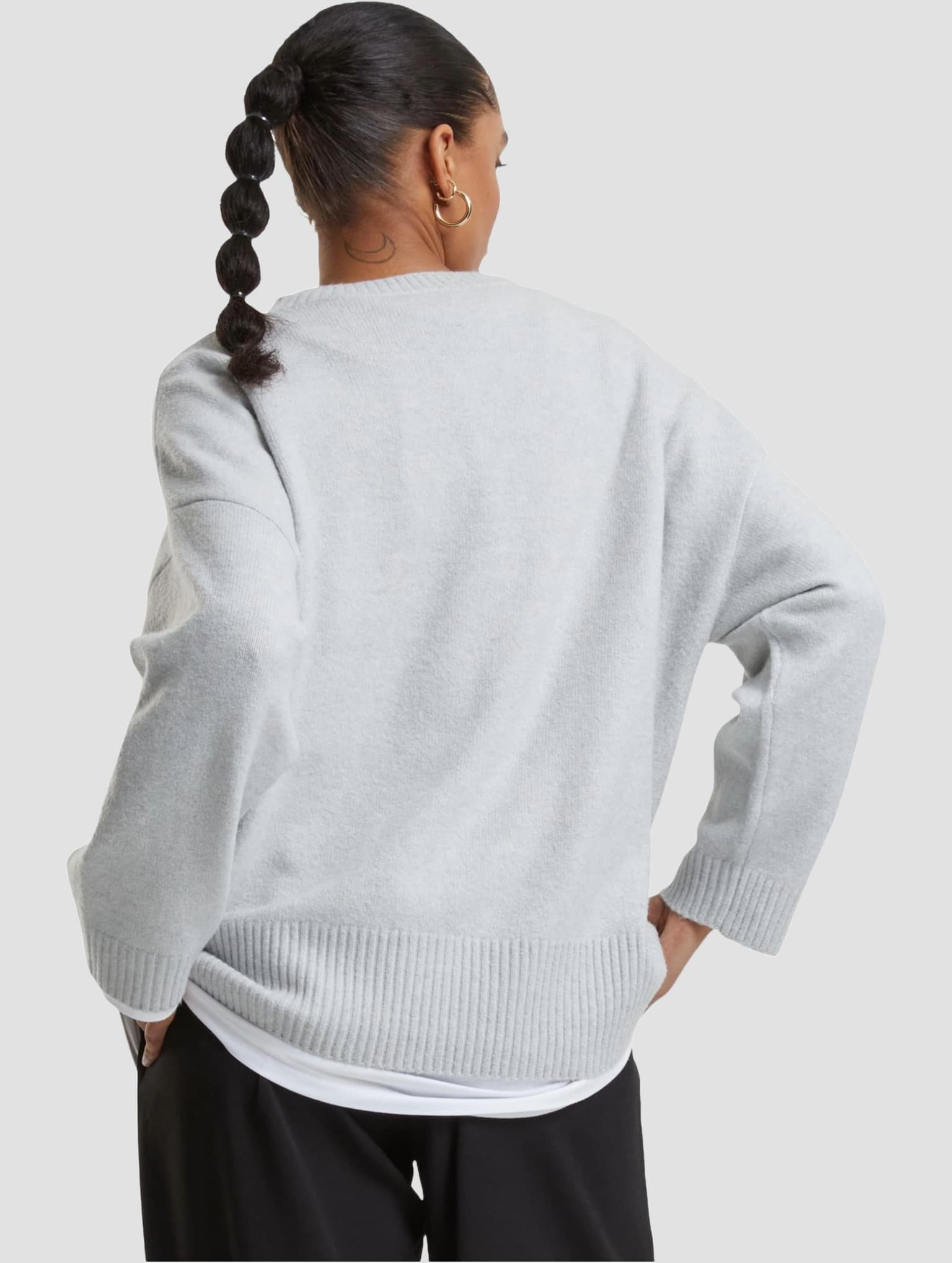 Urban Classics Ladies Soft Oversized Sweater – Bild 2