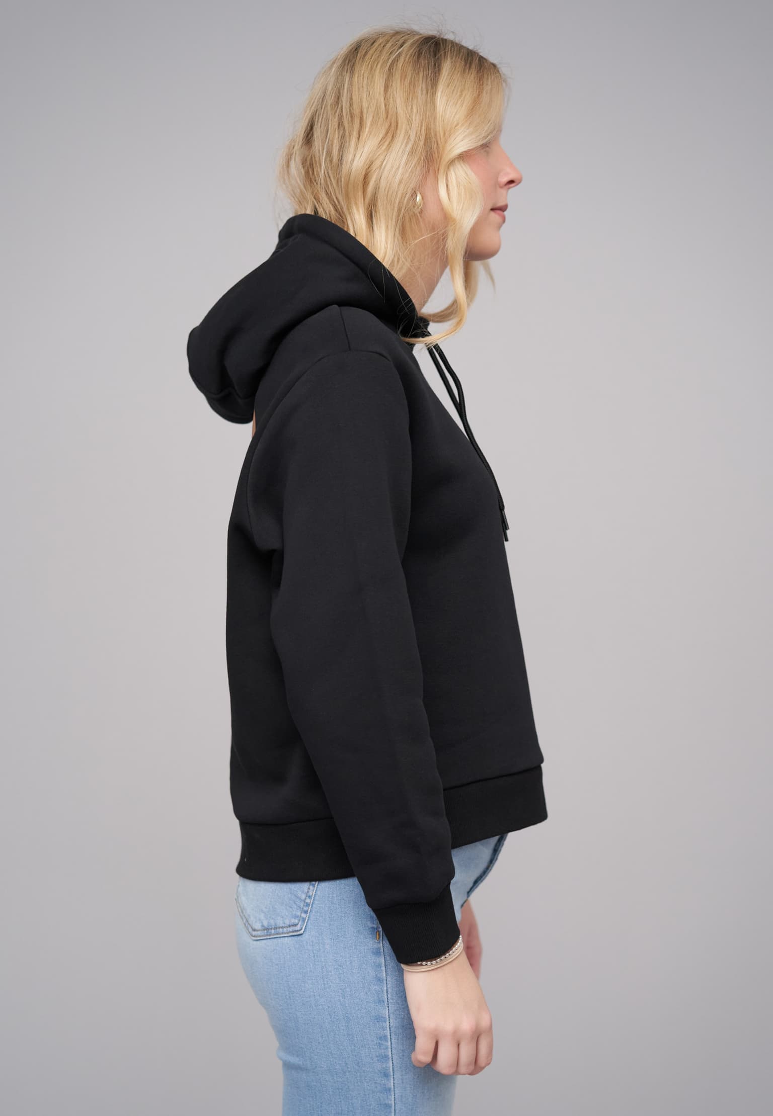 Cloud5ive Ladies 77 Good Things Black Everyday Hoodie – Bild 4