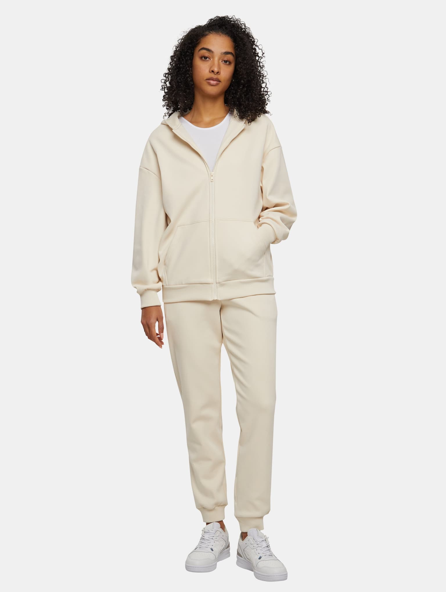 Urban Classics Ladies Cozy Oversized Zip Hoody – Bild 3