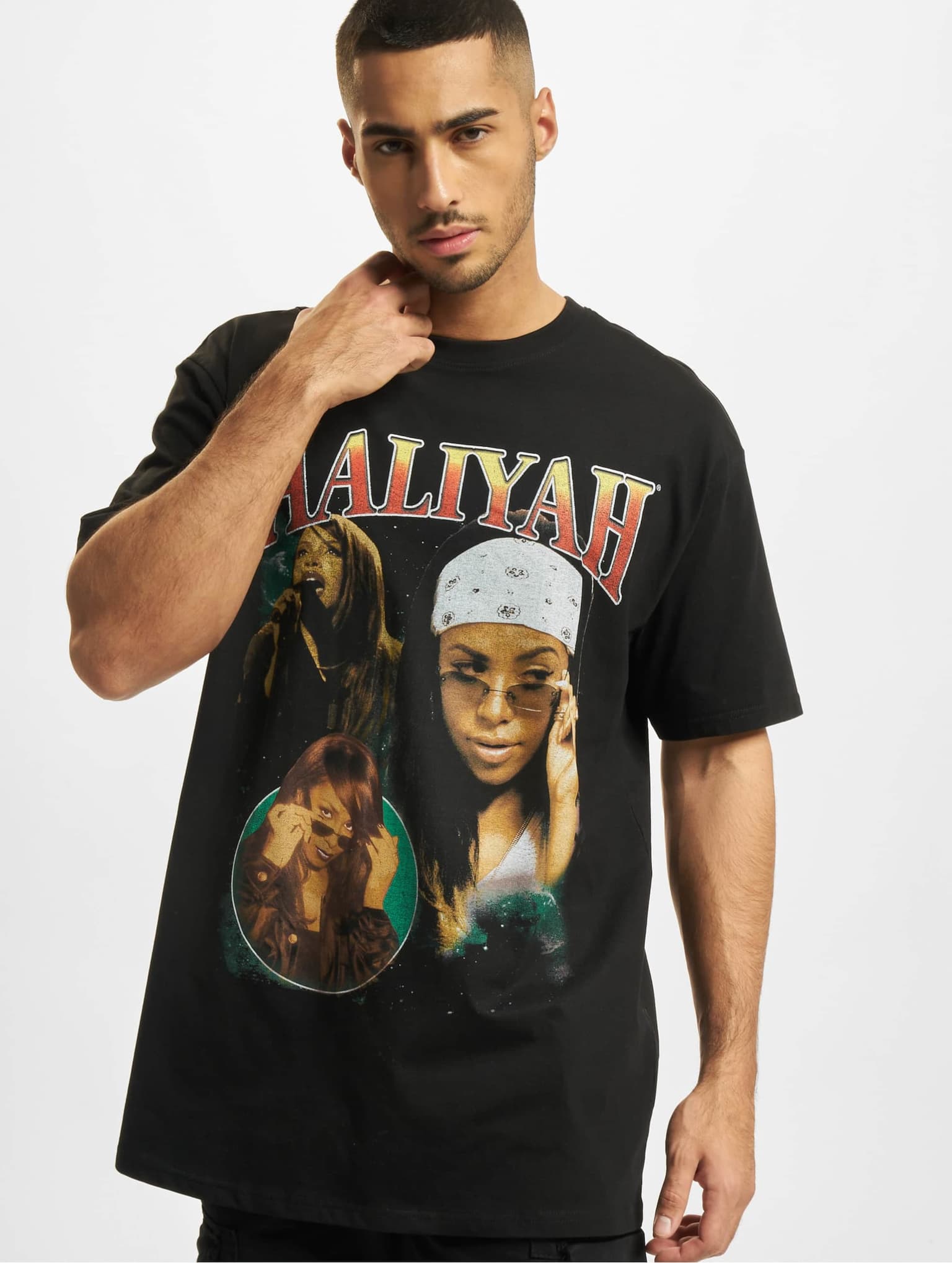 Merchcode Aaliyah Retro Oversize Tee