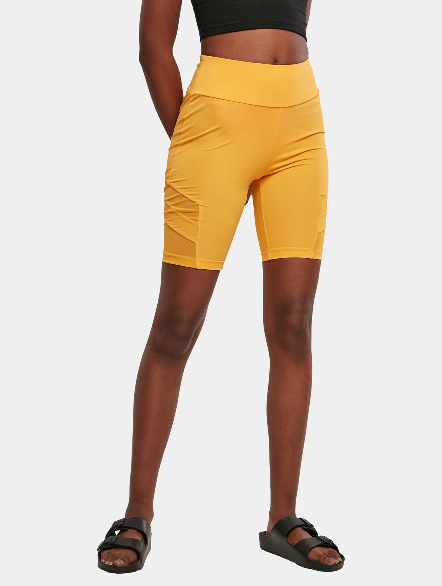 Urban Classics Ladies High Waist Tech Mesh Cycle Short