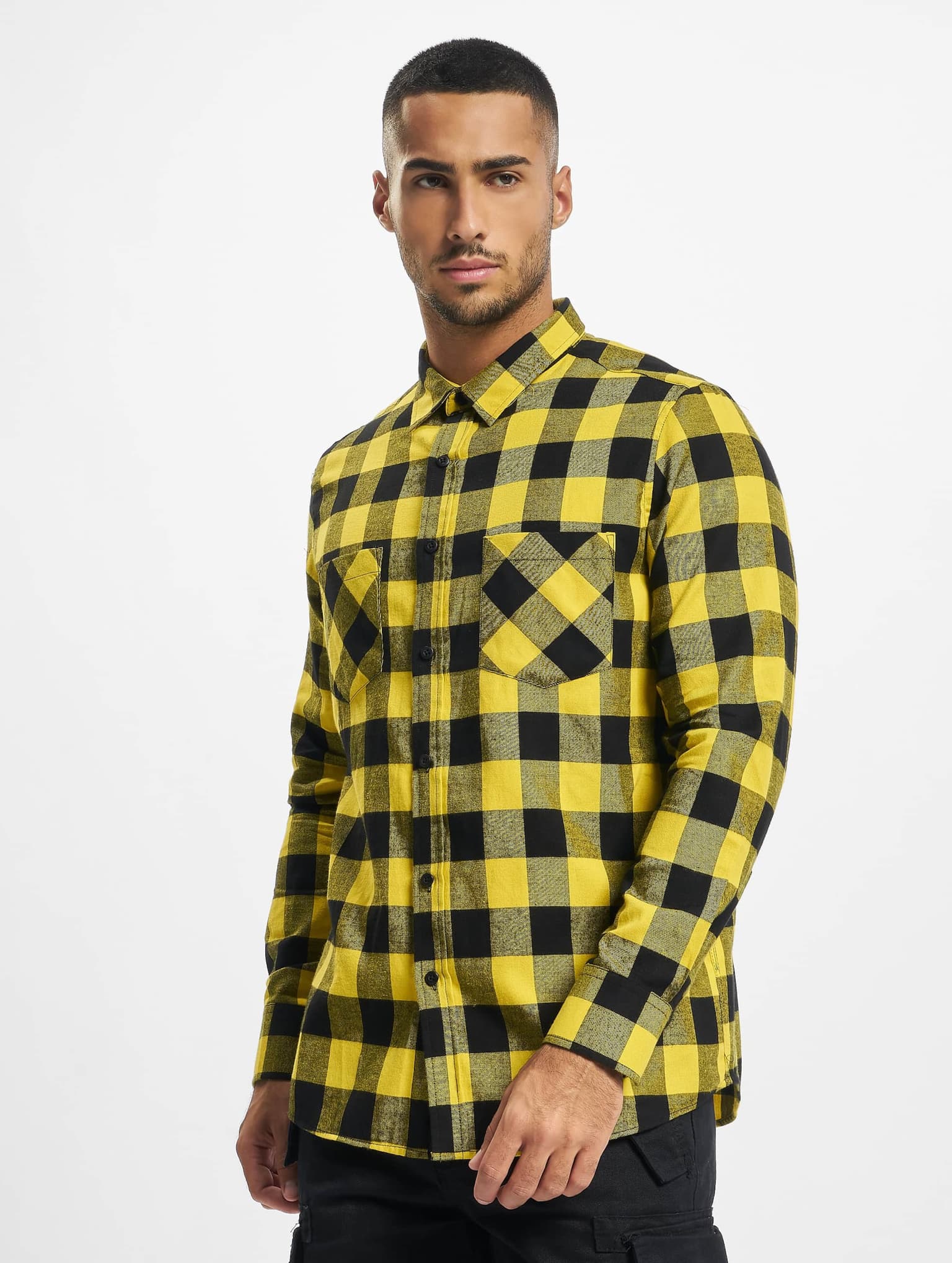 Urban Classics Checked Flanell Shirt – Bild 3