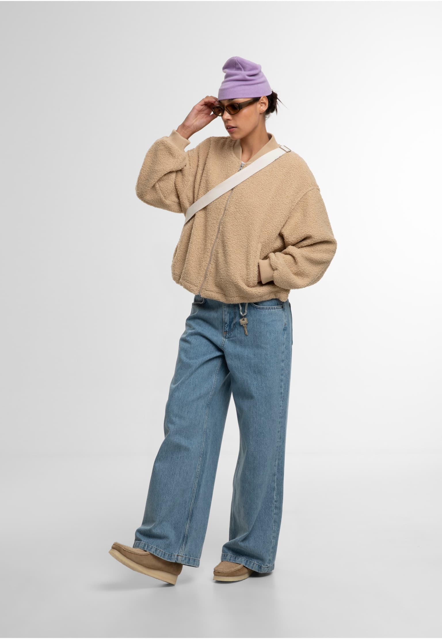 Urban Classics Ladies Structured Bomber Jacket – Bild 3