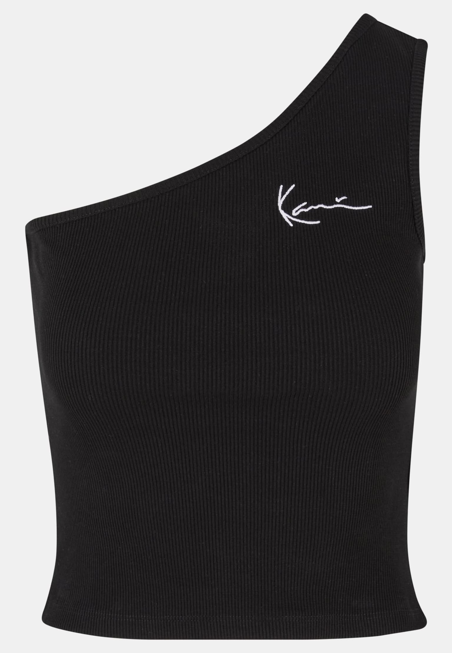 Karl Kani Chest Signature Essential Asymmetric Rib Top – Bild 4