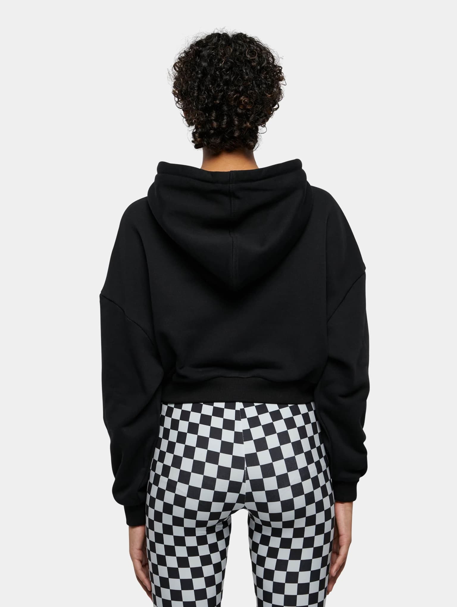 Urban Classics Ladies Cropped Heavy Hoody – Bild 2