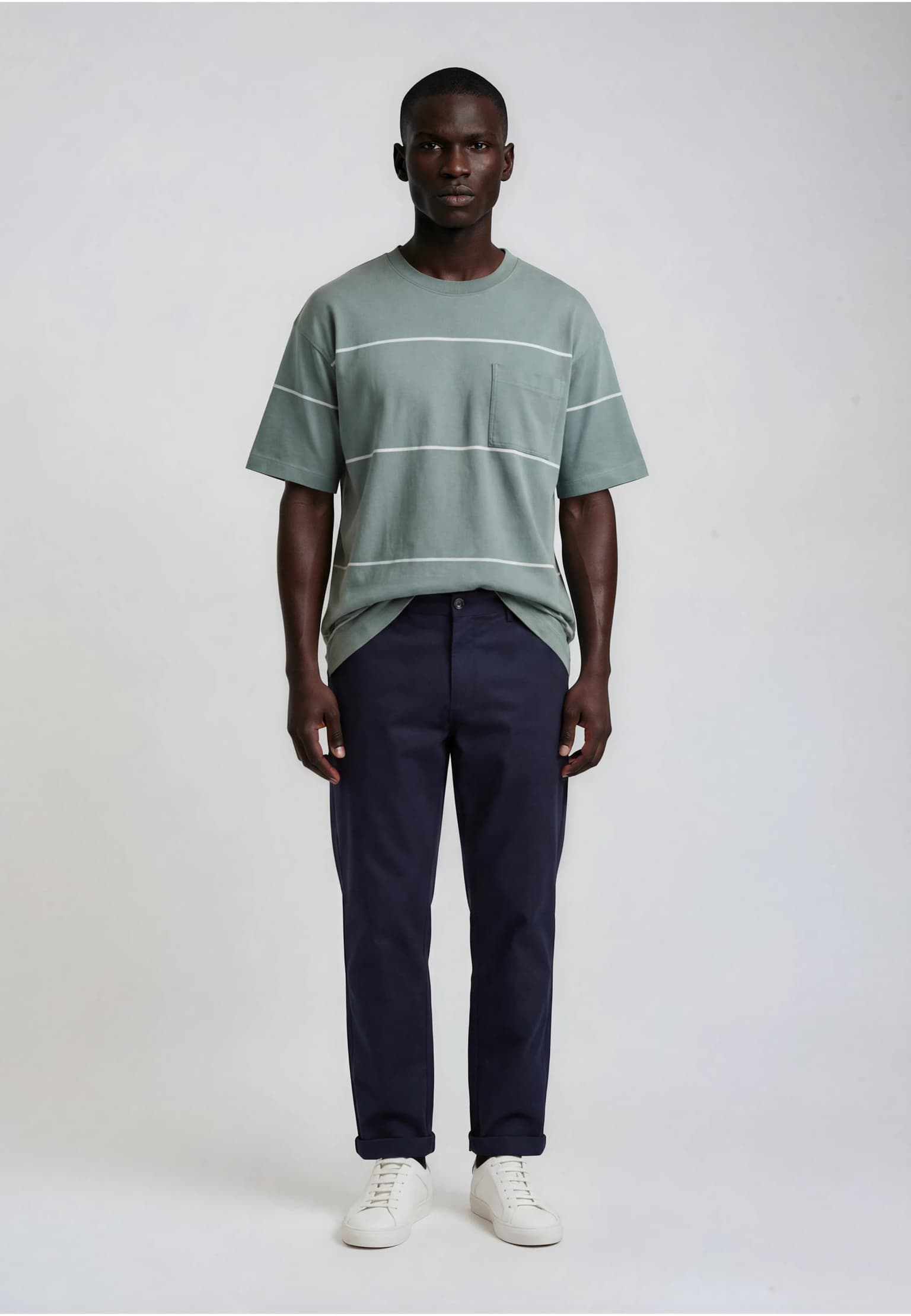 Minimum Elias ovz ss striped tee – Bild 3