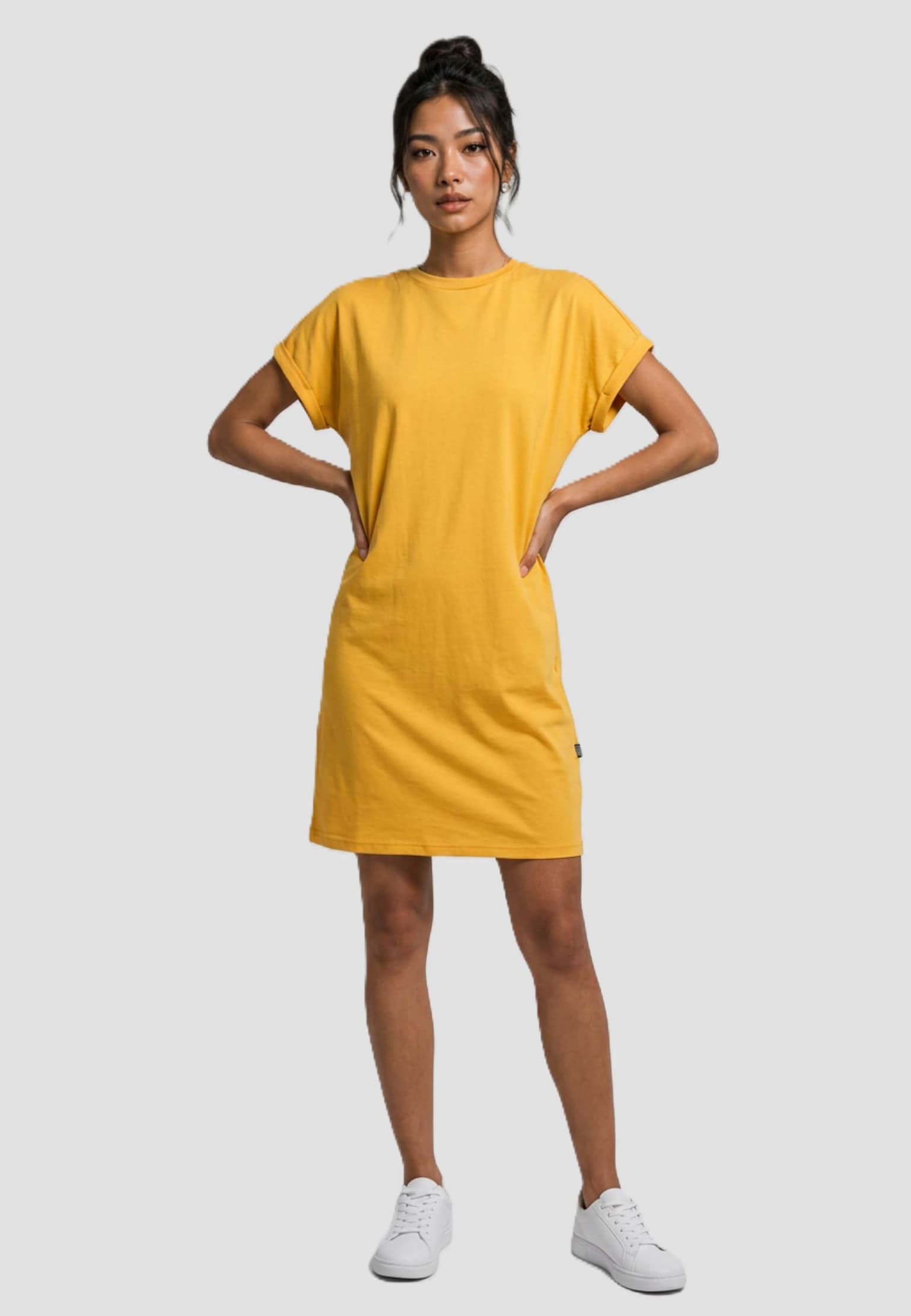 Urban Classics Ladies Rainbow Tee Dress – Bild 2