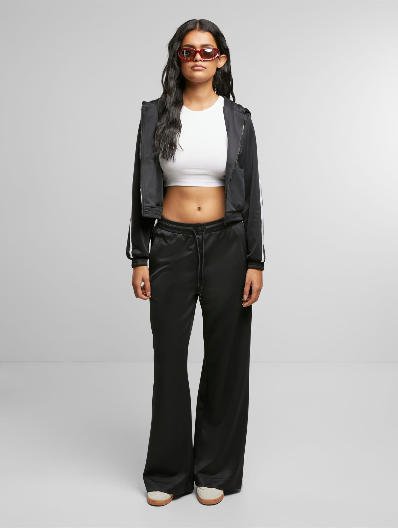 Urban Classics Ladies Cropped Track Jacket – Bild 4