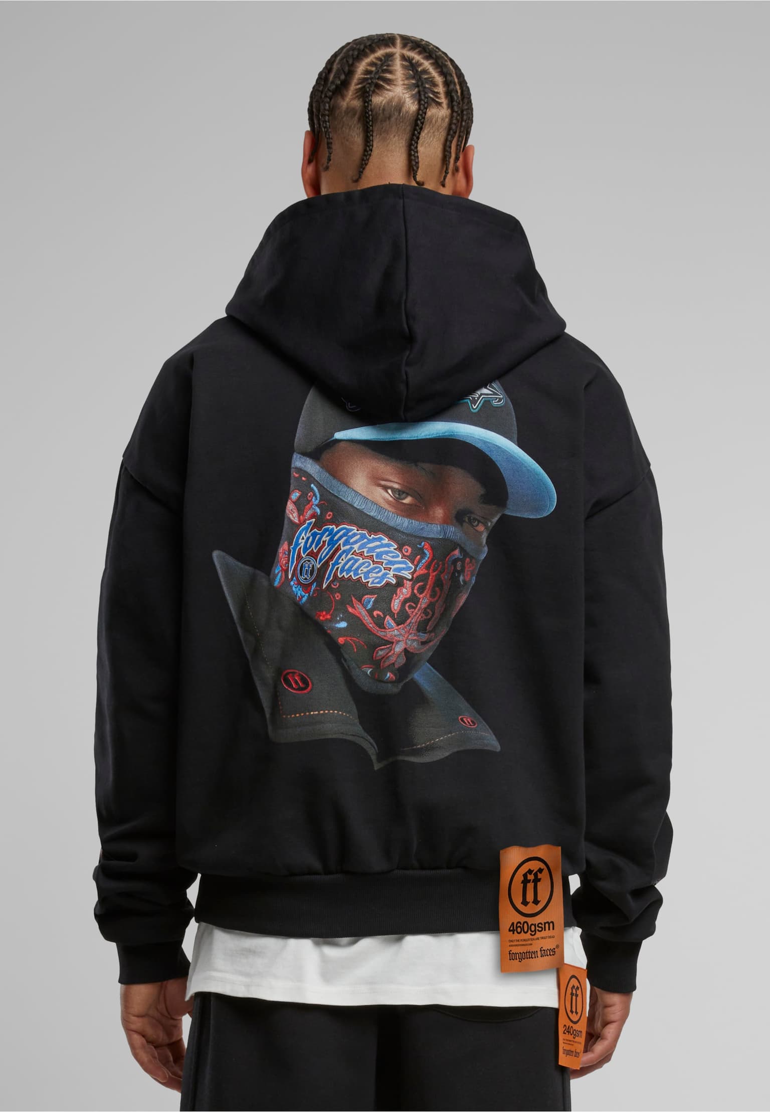 Forgotten Faces Hooded Guy Oversize Hoody – Bild 2