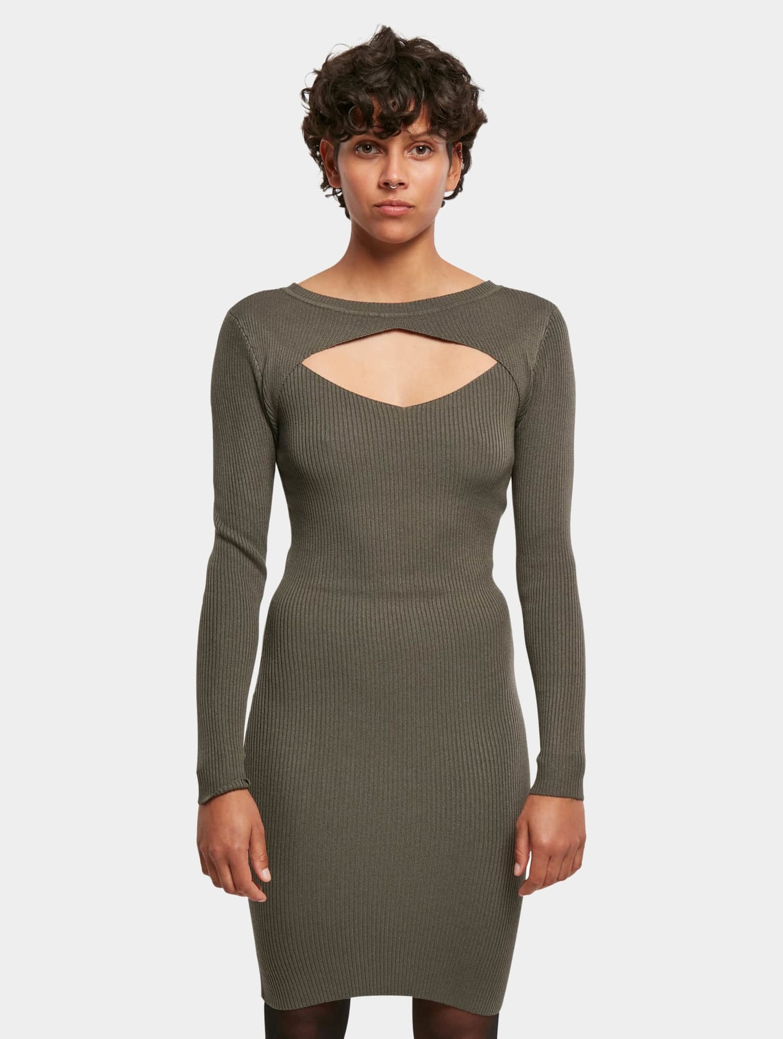 Urban Classics Ladies Cut Out Dress – Bild 4