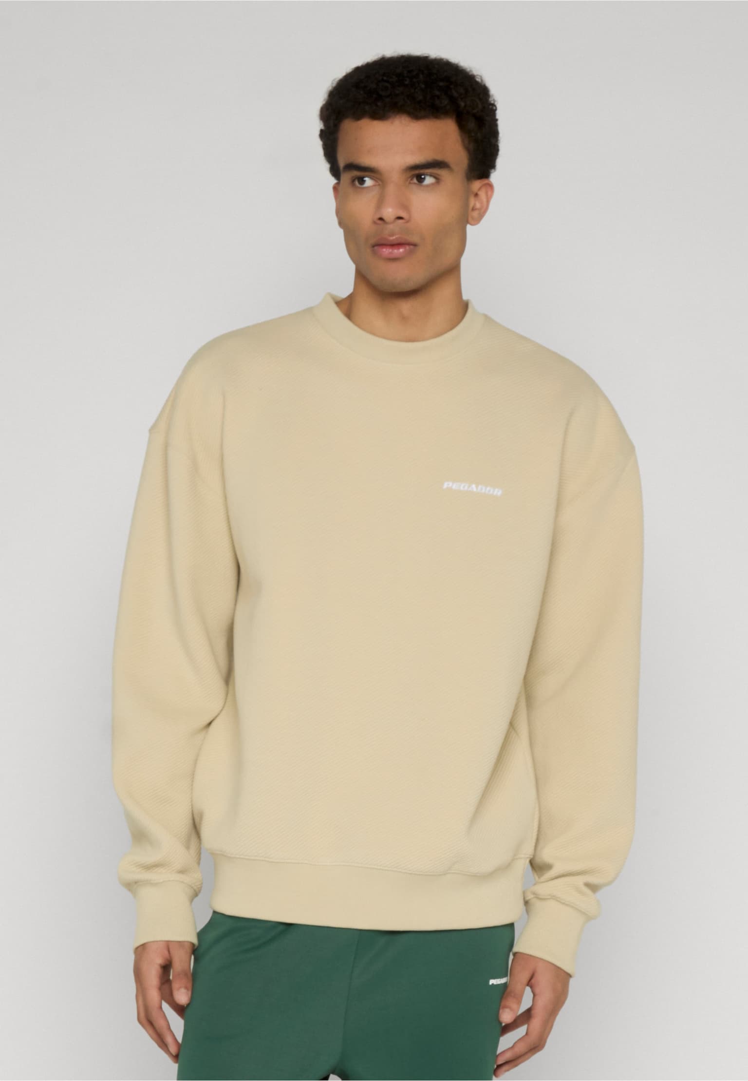 PEGADOR Tate Structured Oversized Sweater