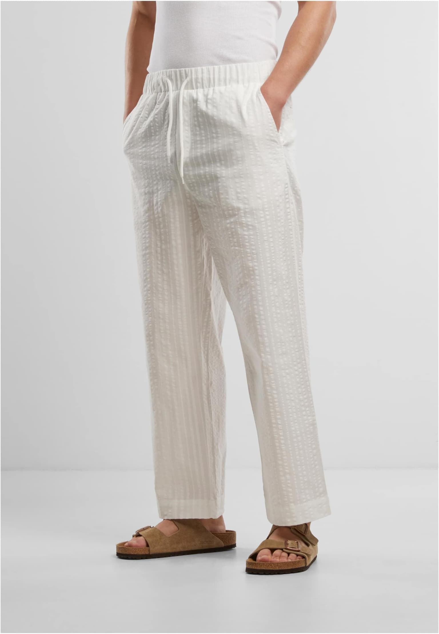Urban Classics Loose Seersucker Pants