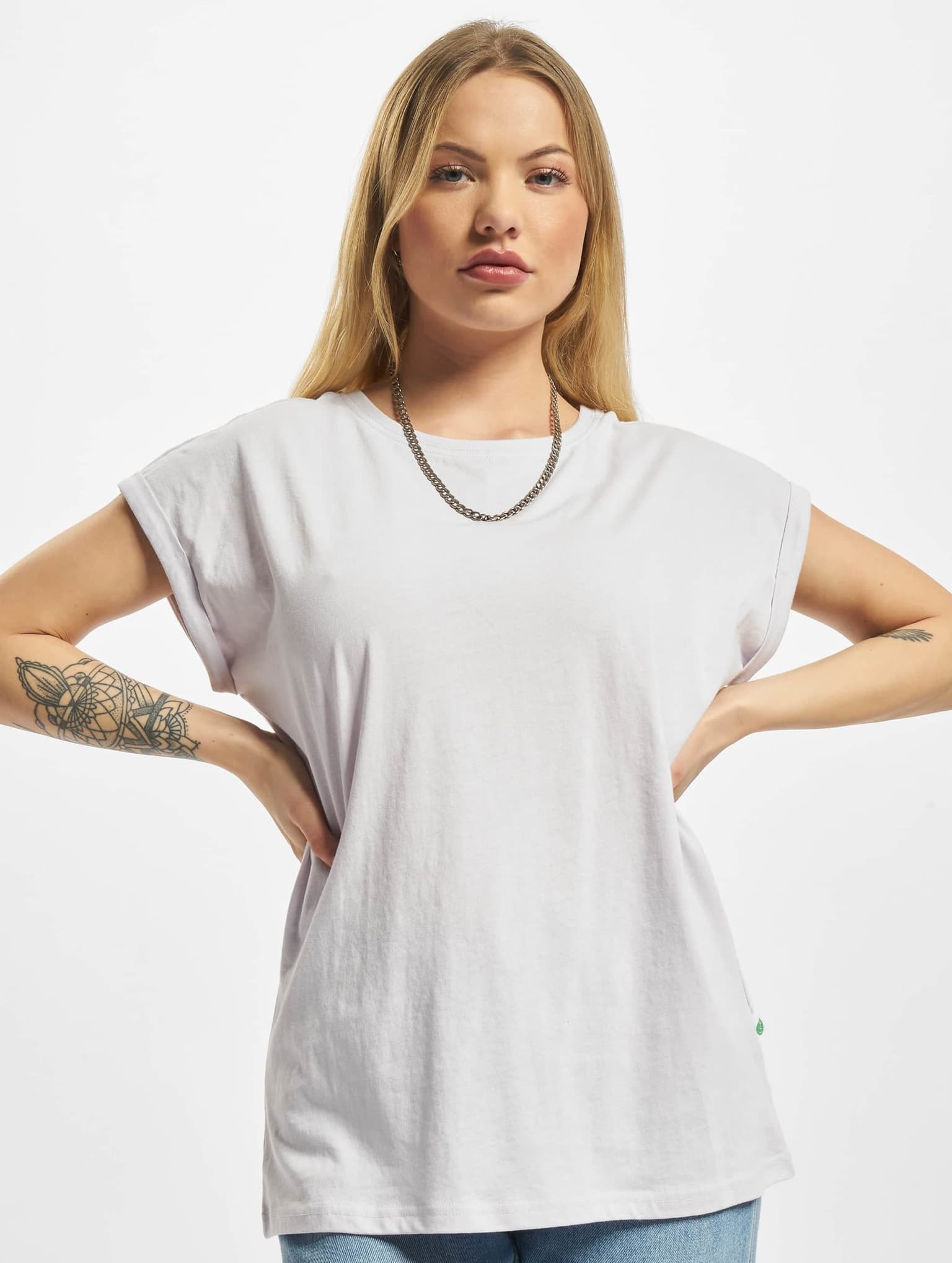Urban Classics Ladies Essentials Extended Shoulder Tee