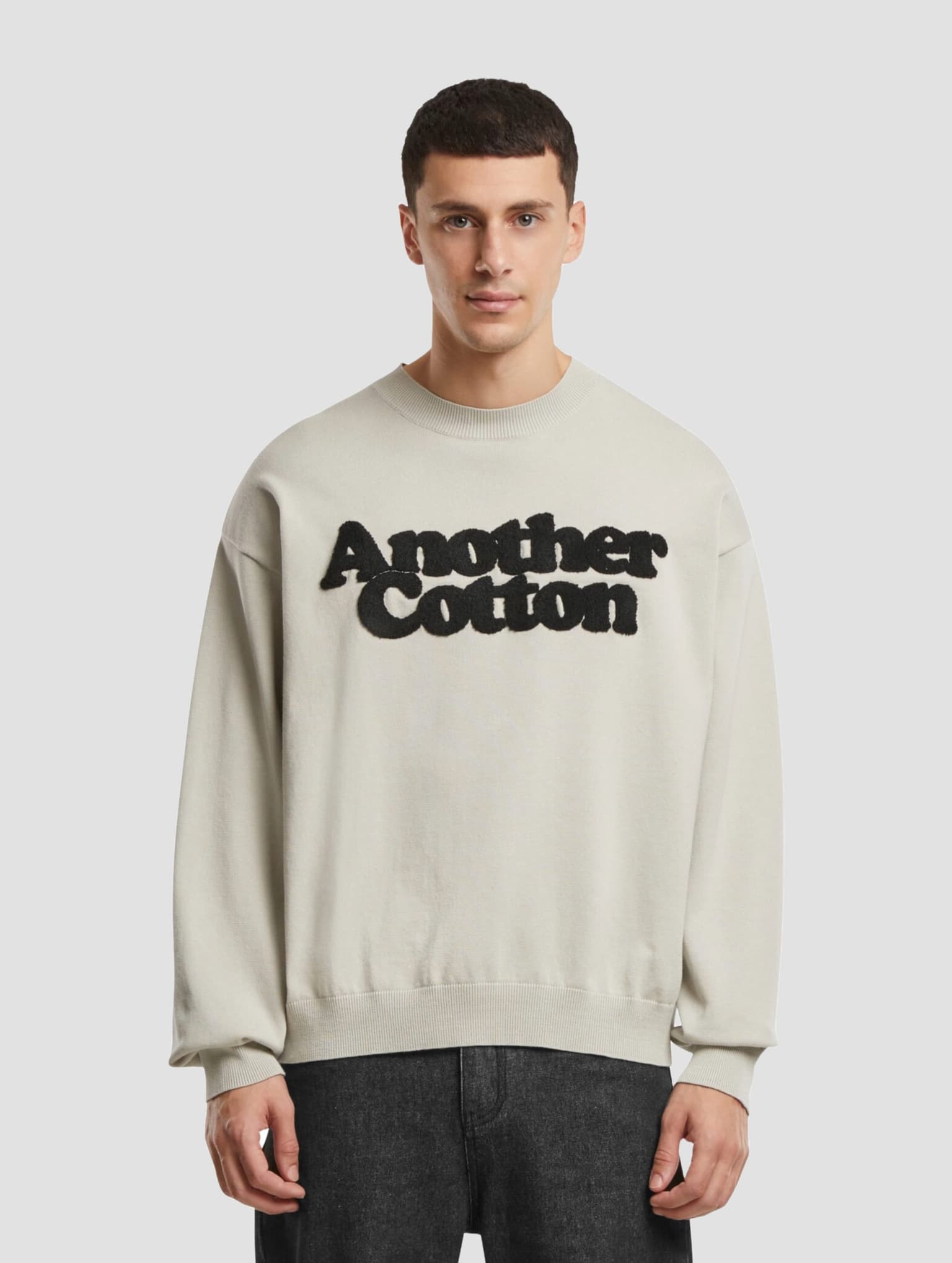 Another Cotton Lab Chenille Oversize Knit Sweatshirt – Bild 3