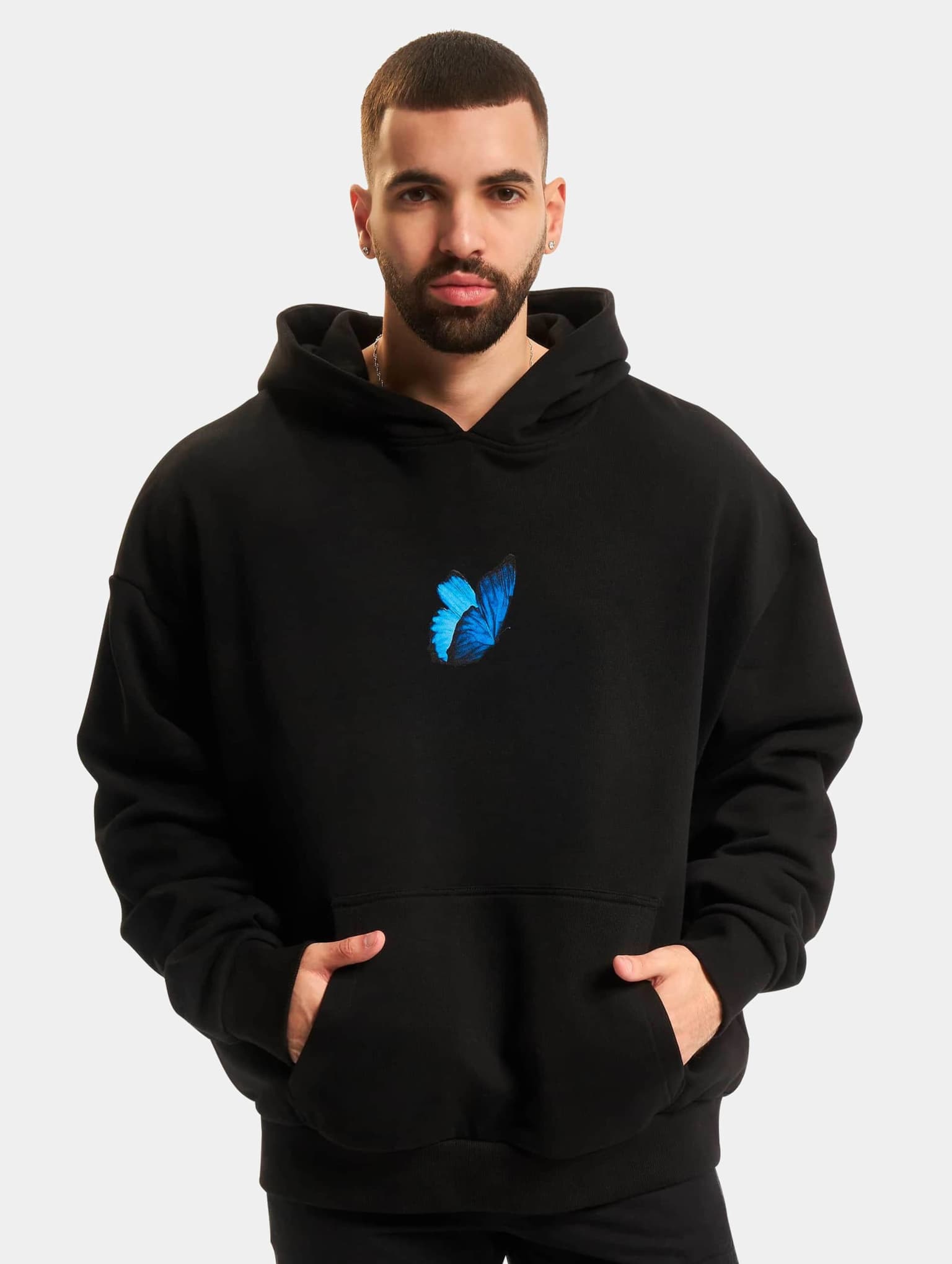 Mister Tee Upscale Le Papillon Heavy Oversize Hoodie – Bild 3
