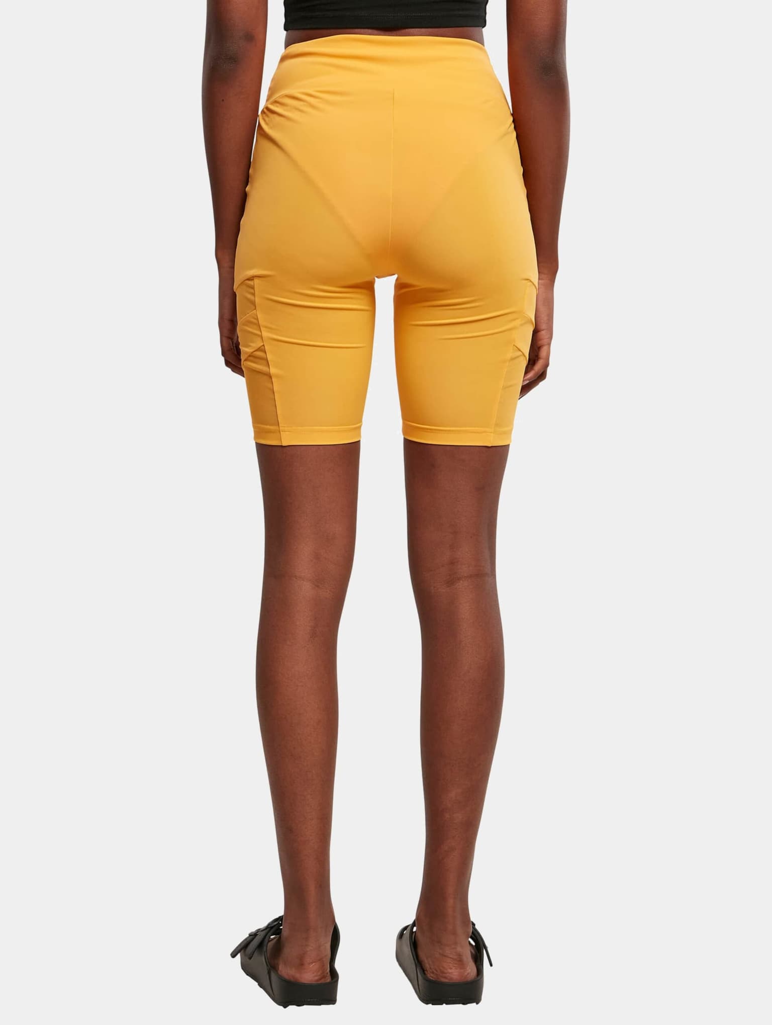 Urban Classics Ladies High Waist Tech Mesh Cycle Short – Bild 2