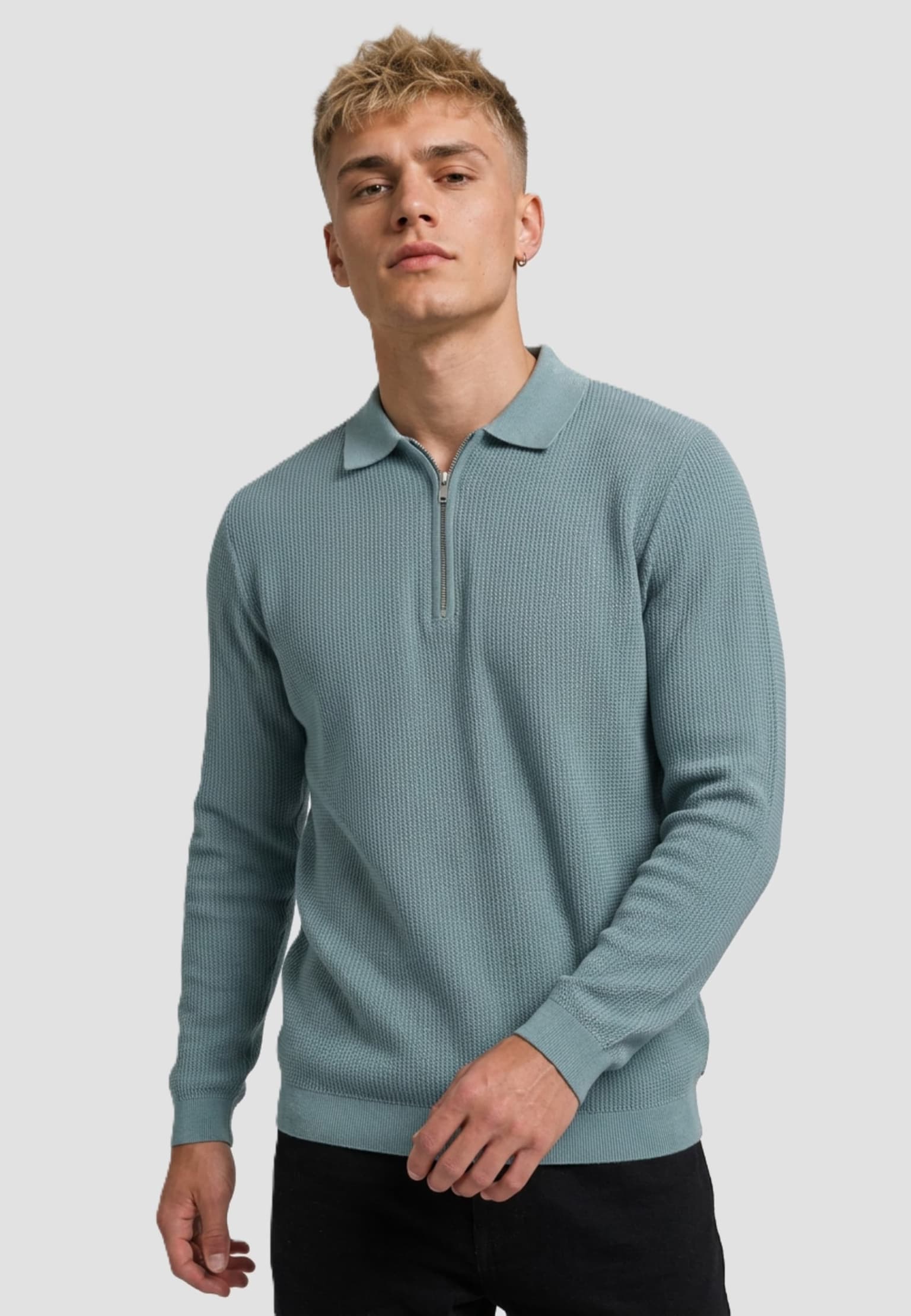 Dstrezzed Kostas Zip Polo