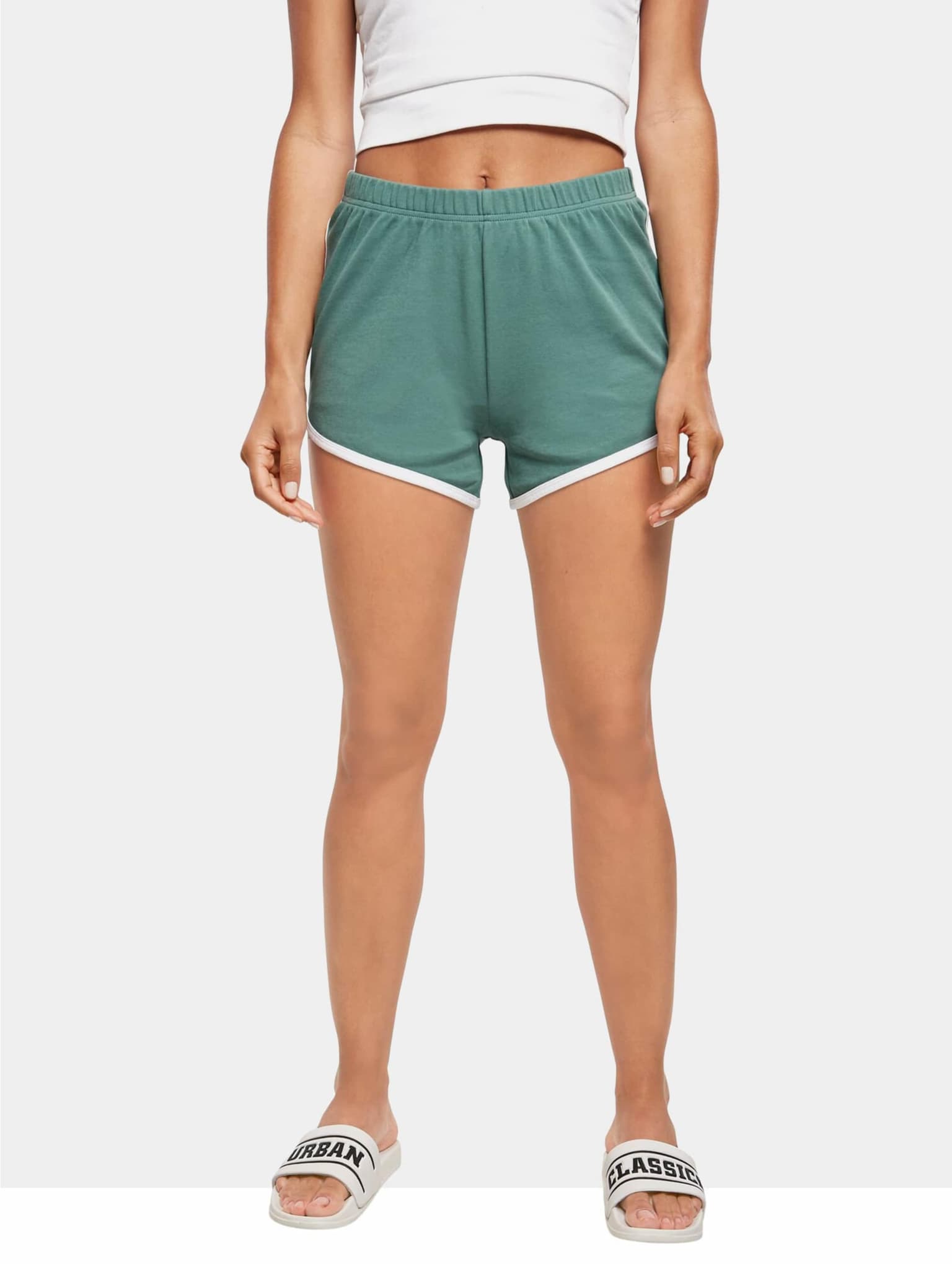 Urban Classics Ladies Essentials Interlock Retro Hotpants