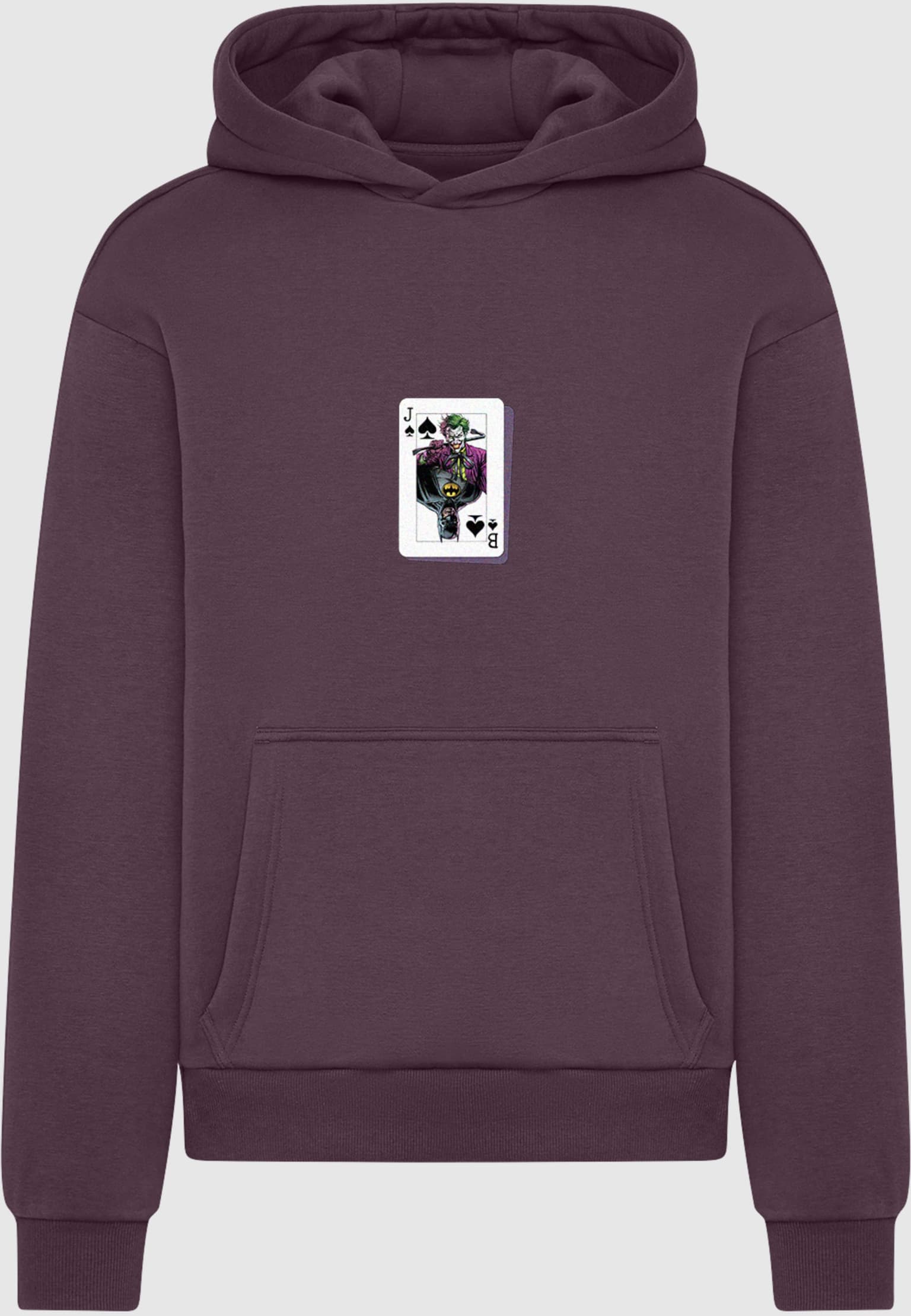 Merchcode Batman the Joker Card Fluffy Hoodie – Bild 3