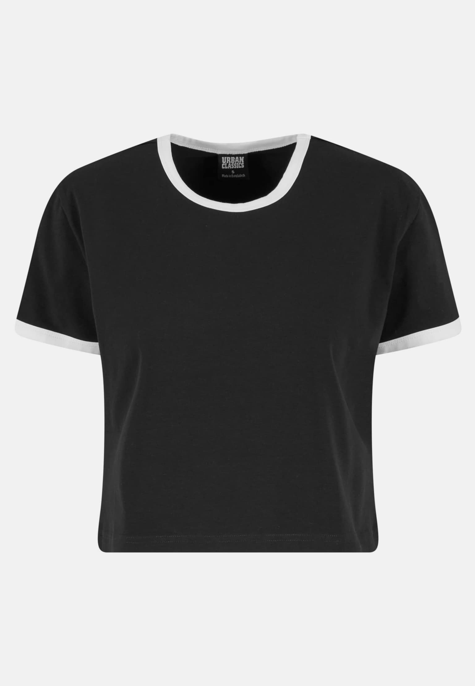 Urban Classics Ladies Contrast Retro T-Shirt – Bild 3
