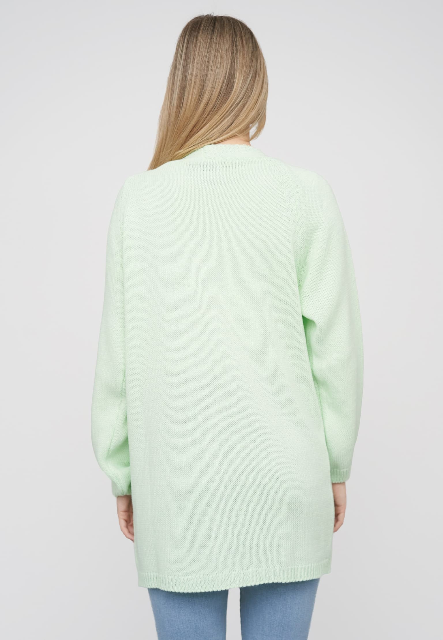 Cloud5ive Long Open Cardigan with 2 Pockets – Bild 2