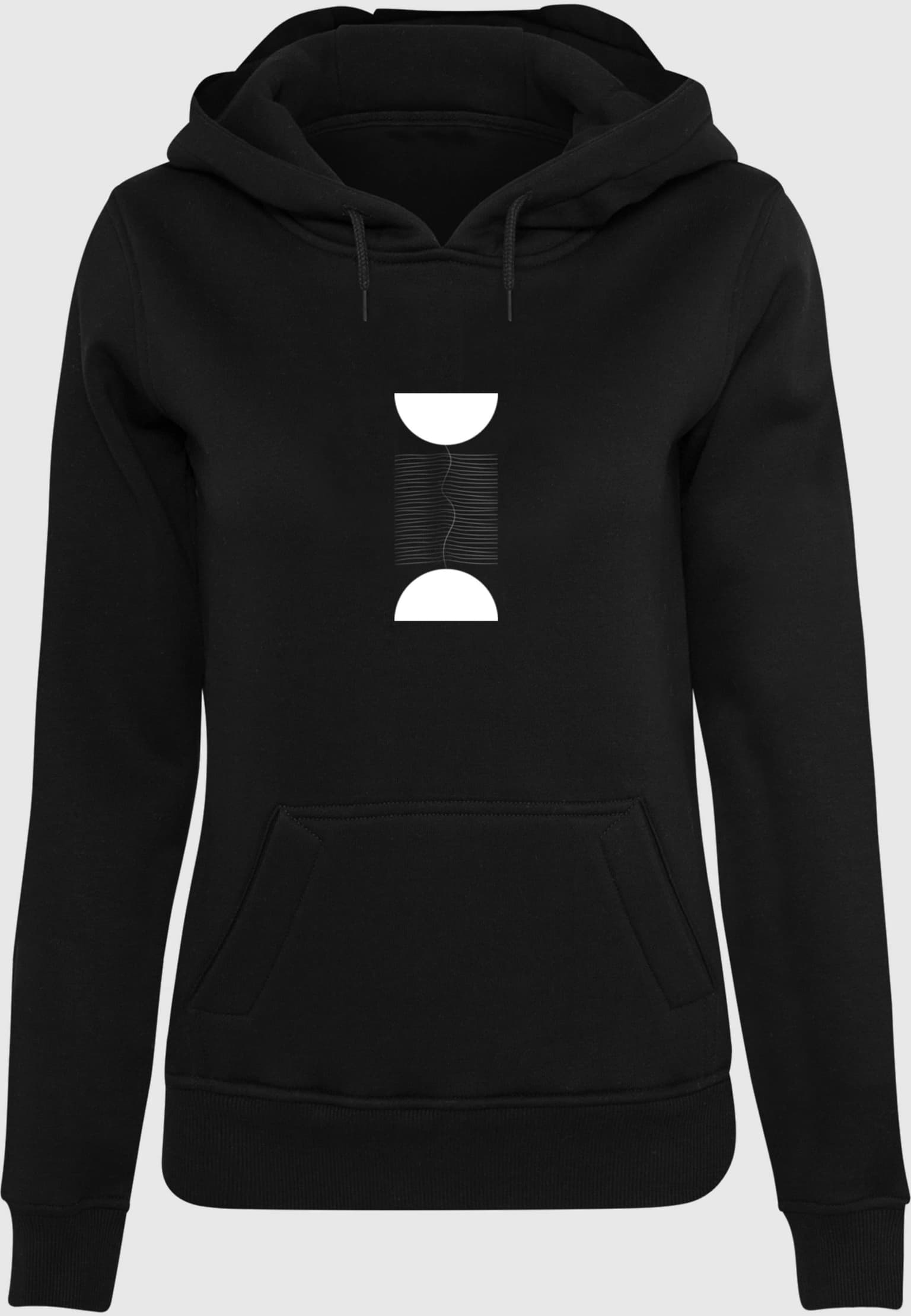 Merchcode Ladies Abstract Lines Hoody – Bild 3