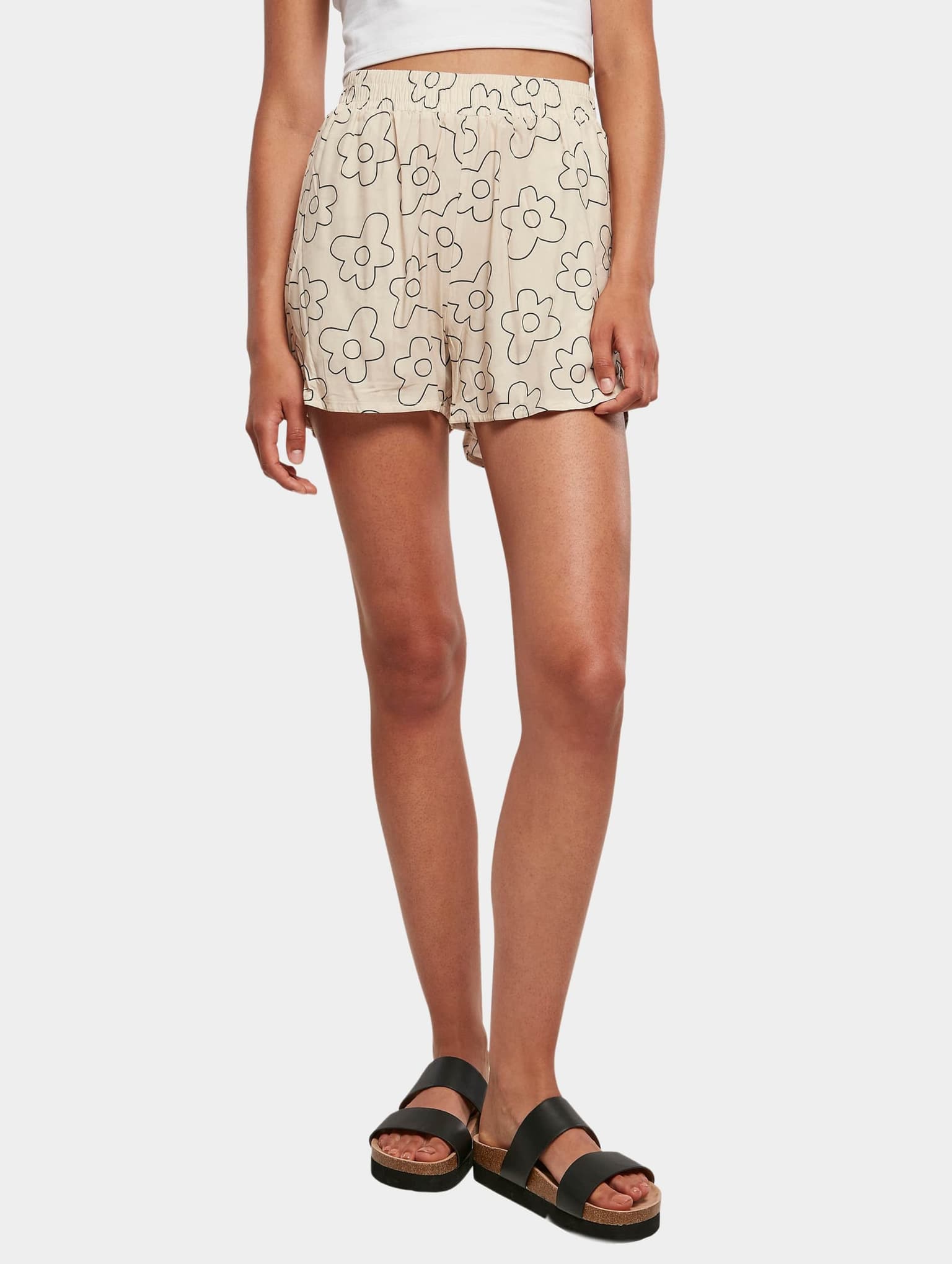 Urban Classics Ladies AOP Viscose Resort Short