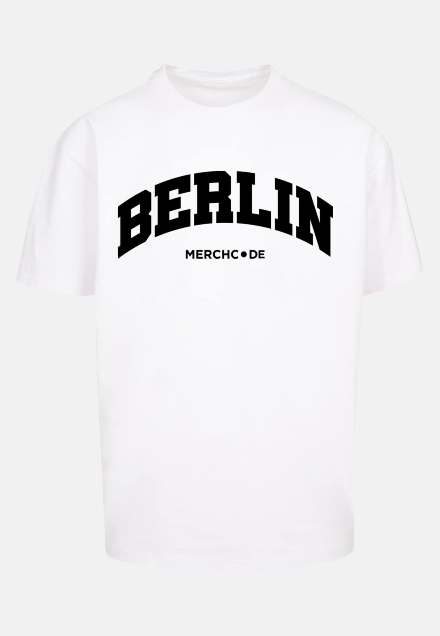 Merchcode POD Berlin Wording - Heavy Oversize Tee – Bild 3