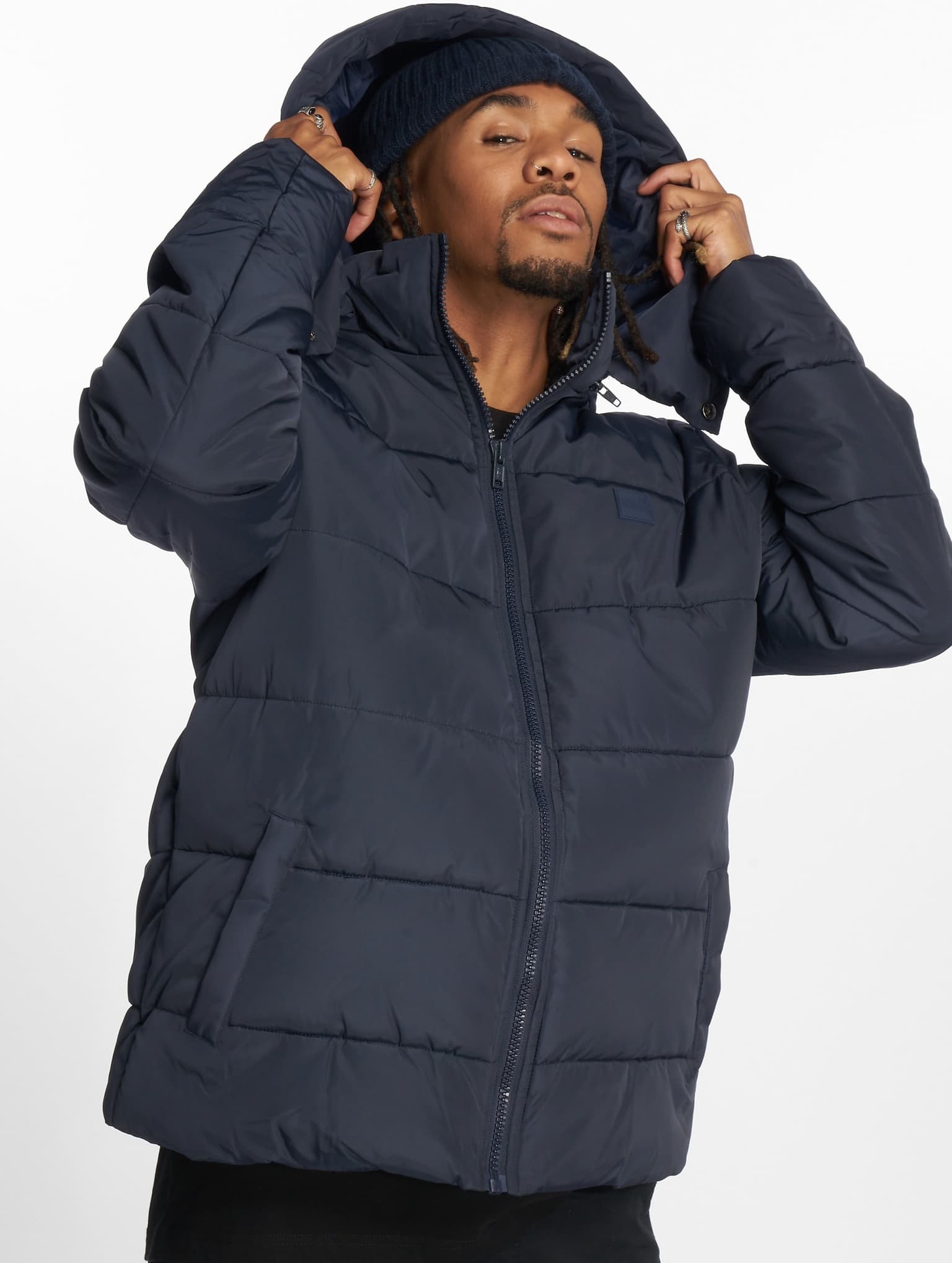Urban Classics Hooded Puffer Jacket