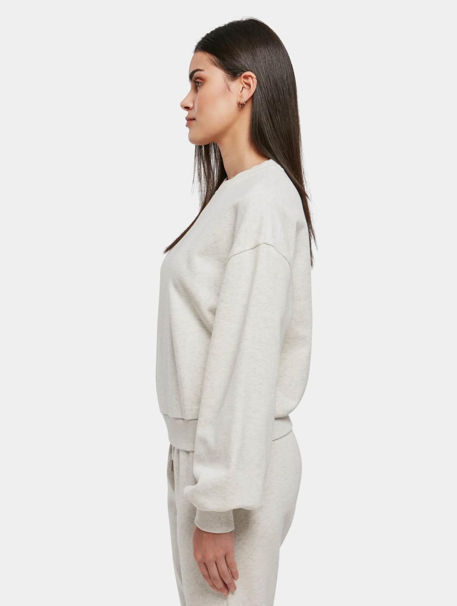 Urban Classics Ladies Oversized Color Melange Crewneck – Bild 3